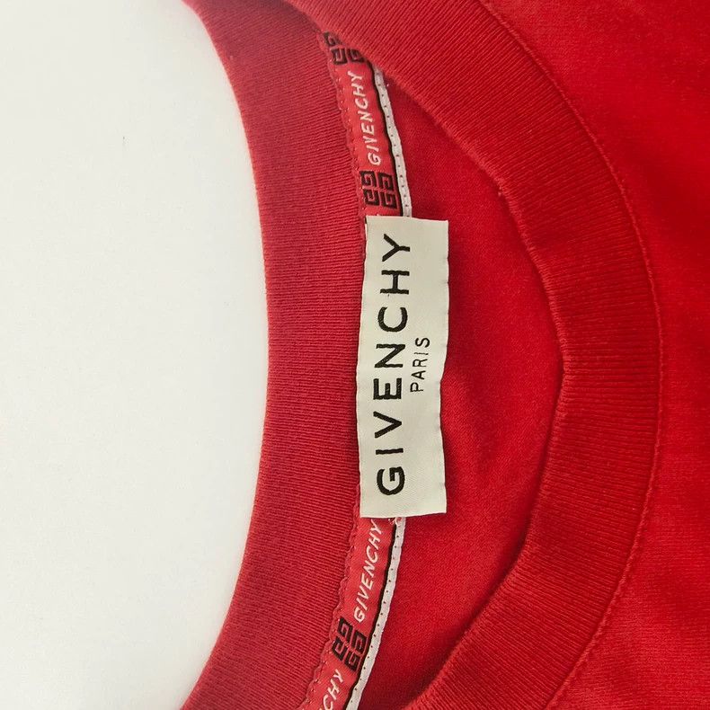Givenchy Givenchy Classic Red Printed Short Sleeve T-Shirt, Size M Size US M / EU 48-50 / 2 - 3 Thumbnail