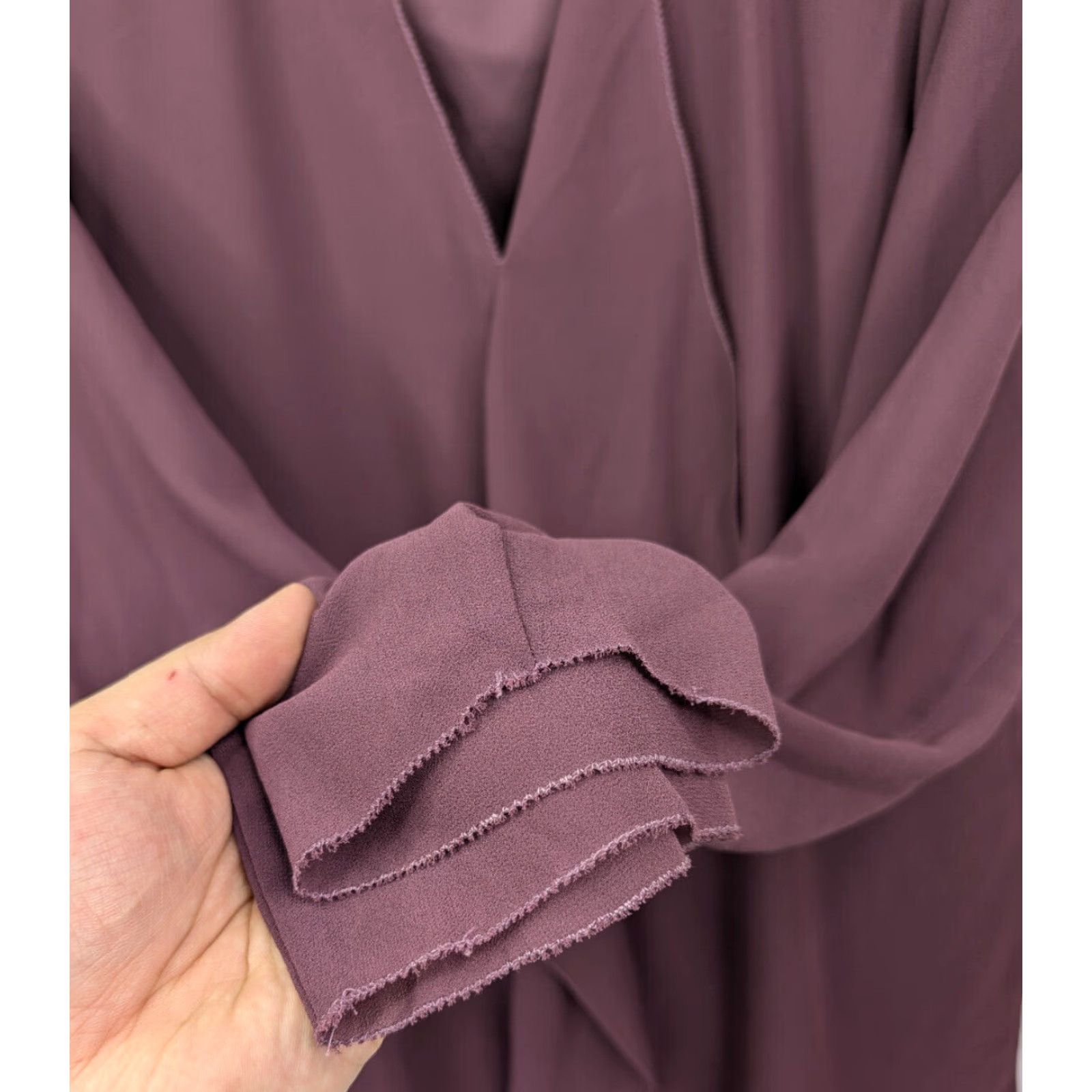 Vintage Foxcroft Blouses Women 18 Mauve Chiffon Ruffle Front Pullover Polyester Top Tank Top Size XXL / US 16-18 / IT 52-54 - 2 Thumbnail