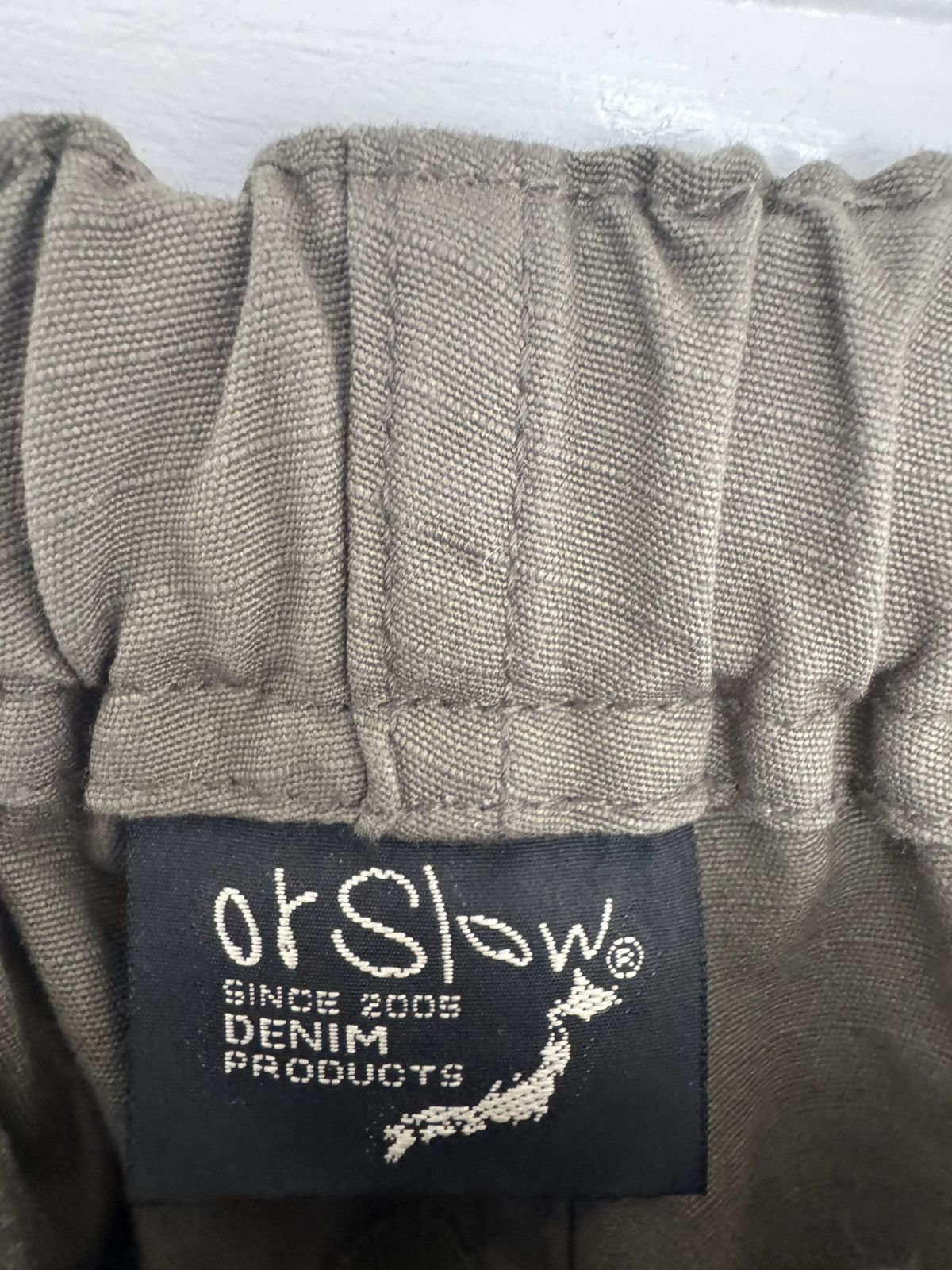 Orslow Orslow 1/Small New Yorker Pants Green Ripstop Elastic Waist Size US 30 / EU 46 - 5 Thumbnail