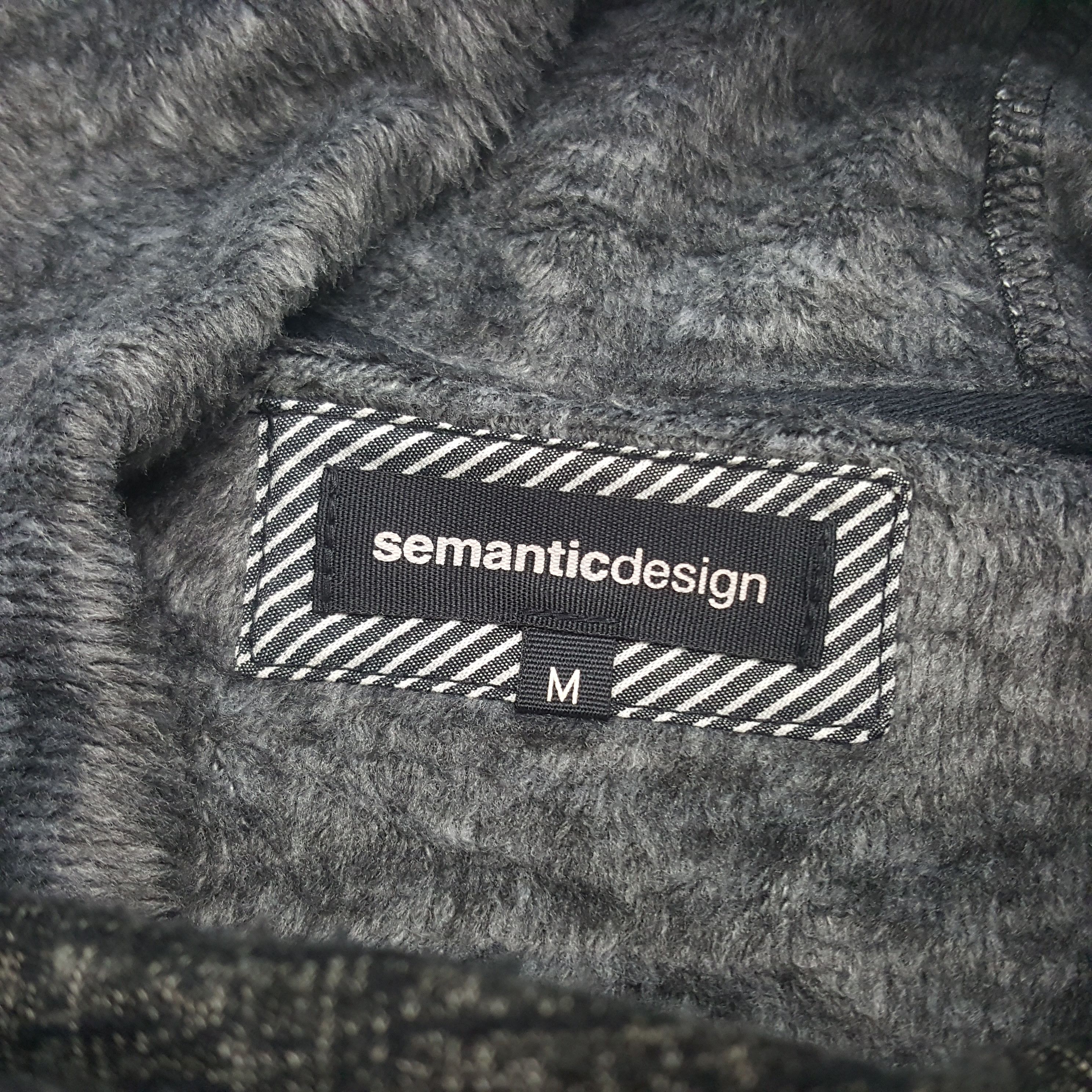 Vintage × semanticdesign Vintage Semantic Design Japanese Brand Punk Sweatshirt Size US S / EU 44-46 / 1 - 5 Thumbnail
