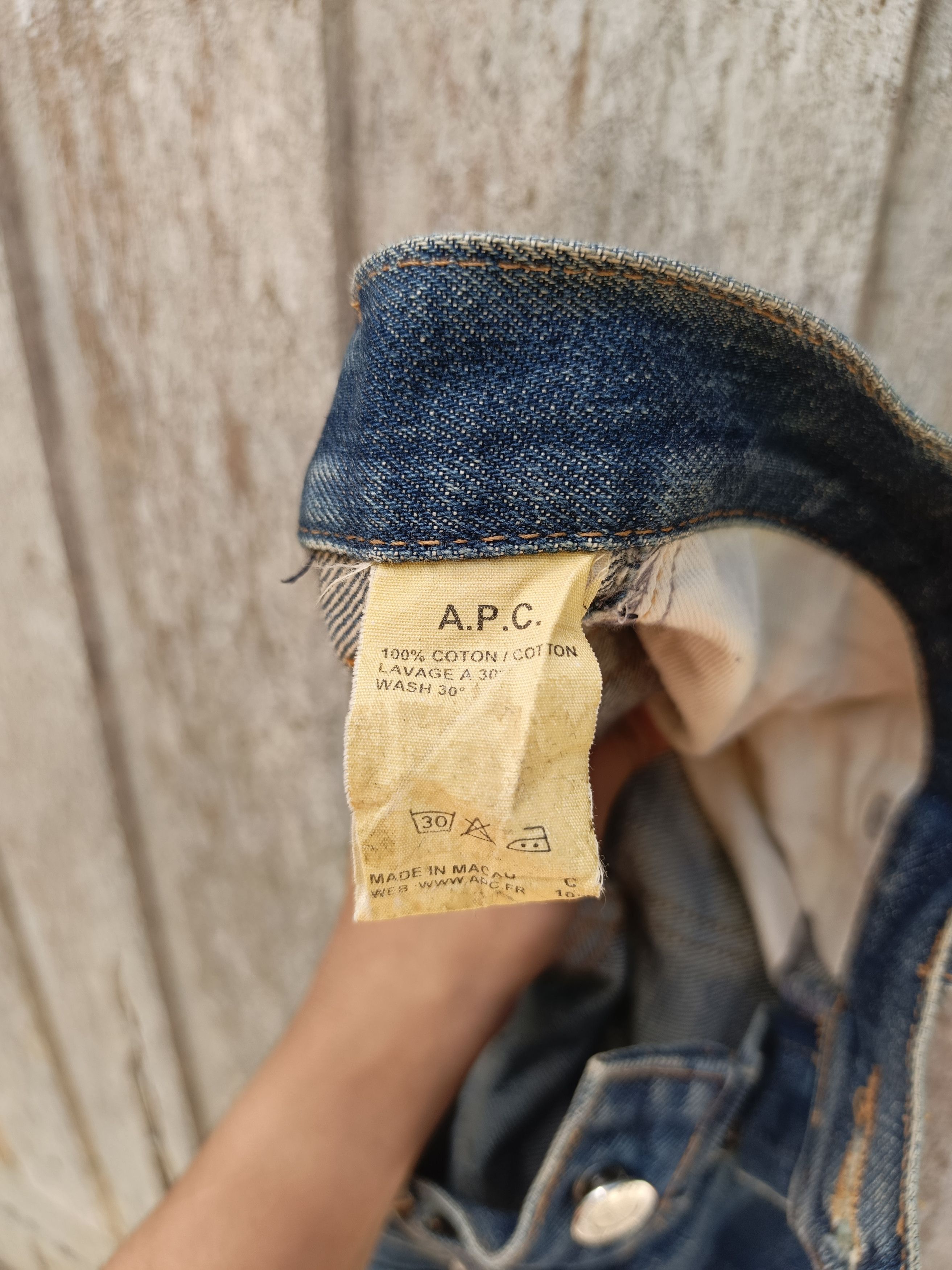 A.P.C. A.P.C new cure H denim jeans Size US 32 / EU 48 - 11 Thumbnail