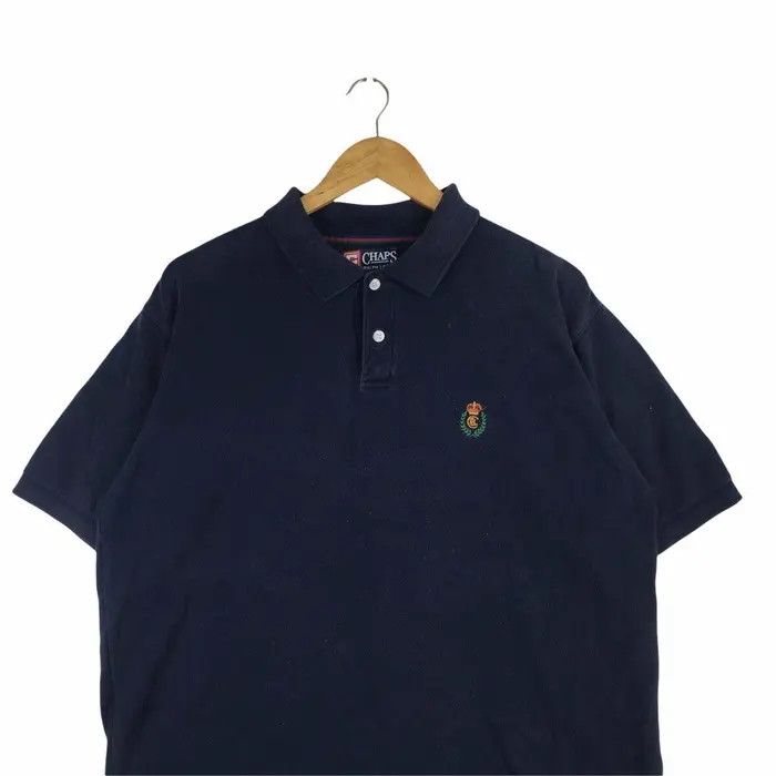 Chaps Ralph Lauren Vintage POLO RALPH LAUREN Chaps Cookies Logo Polo Tee Shirt Size US L / EU 52-54 / 3 - 2 Thumbnail
