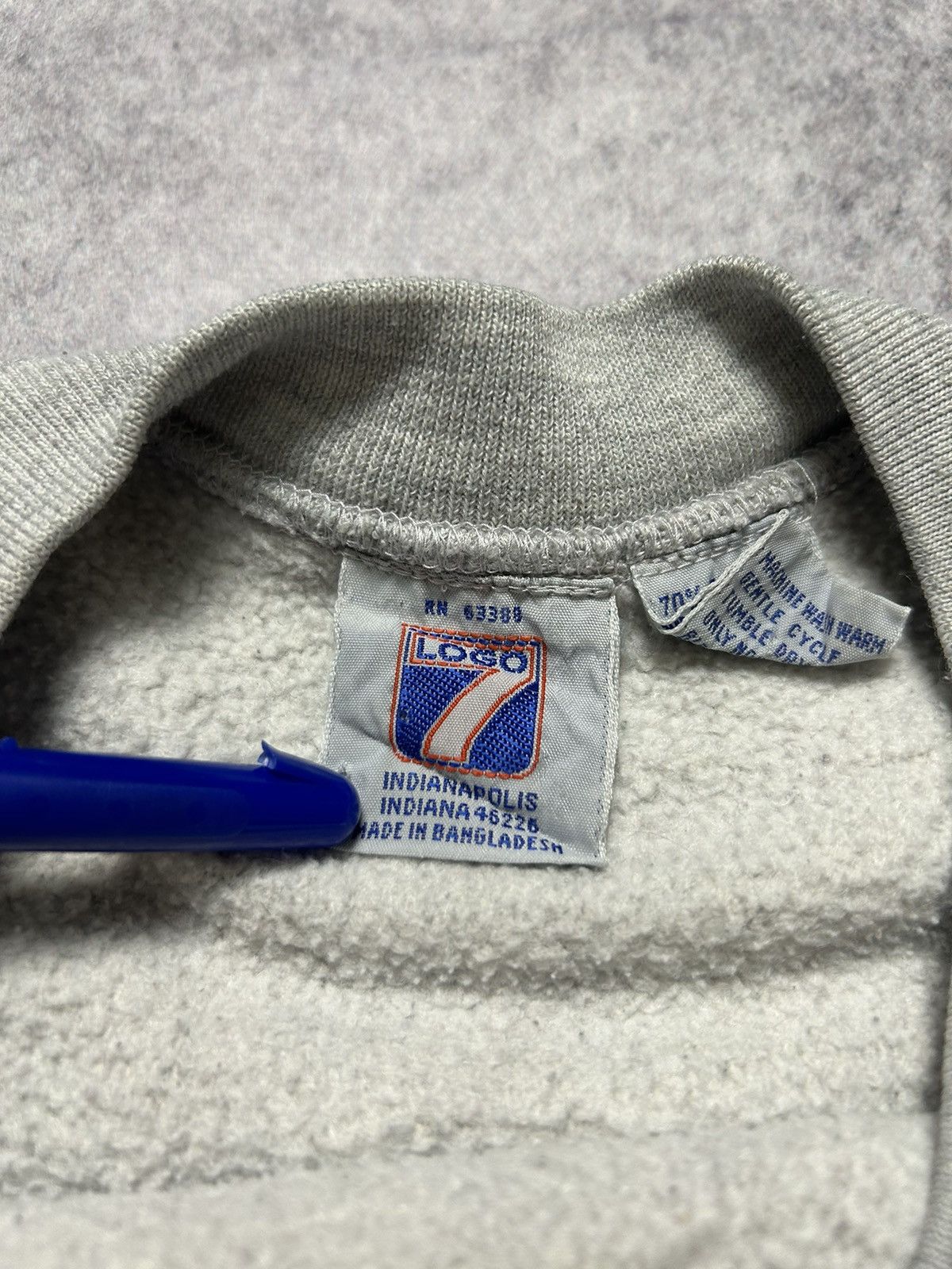 Logo 7 × Vintage Vintage 90s Logo 7 University Dallas Cowboys Sweatshirt Y2K Size M / US 6-8 / IT 42-44 - 4 Thumbnail