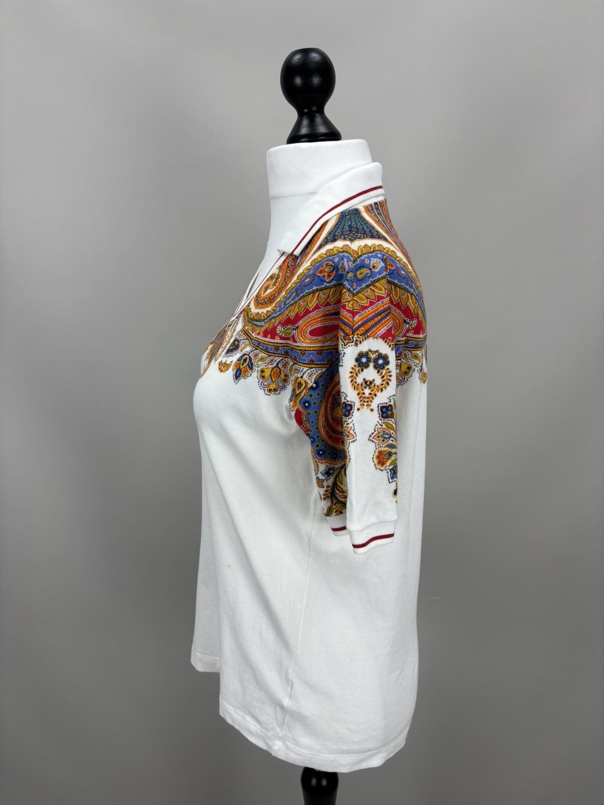 Etro Womens t shirt ETRO Size 46 Color White Size L / US 10 / IT 46 - 9 Thumbnail