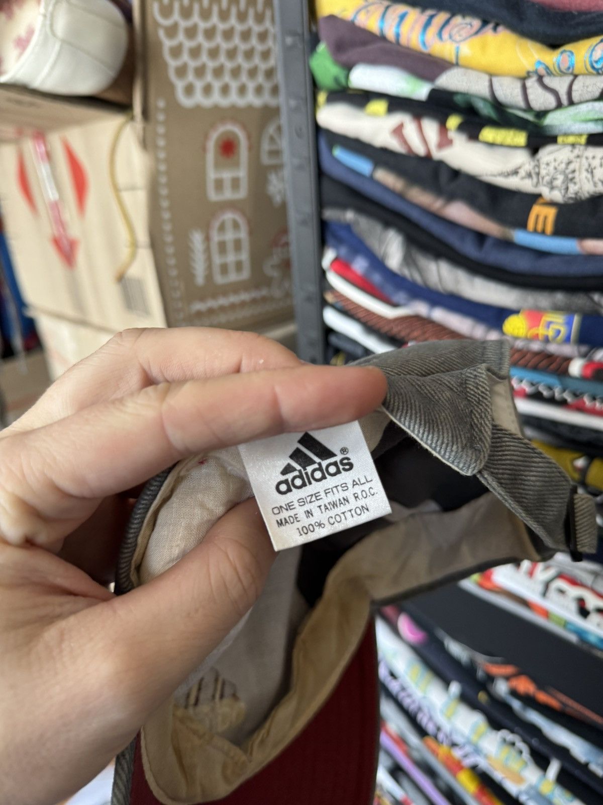 Adidas × Vintage Adidas gray vintage 00s cap streetwear hat Size ONE SIZE - 7 Thumbnail