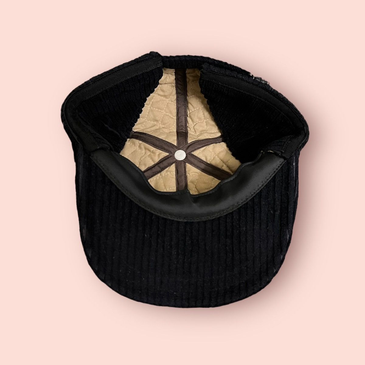 Playboy VINTAGE PLAYBOY EAR FLAP CORDUROY TRAPPER HAT Size ONE SIZE - 20 Thumbnail