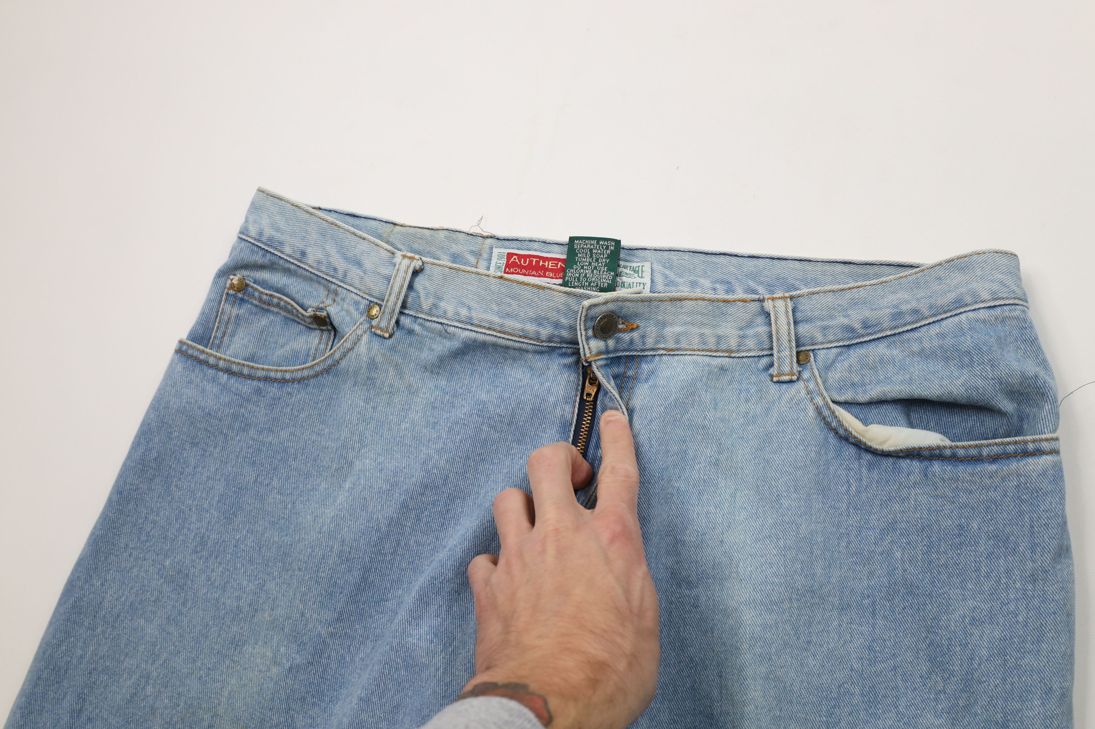 American Eagle Outfitters Vintage 90s American Eagle Outfitters Fit Denim Jeans Size US 38 / EU 54 - 6 Thumbnail