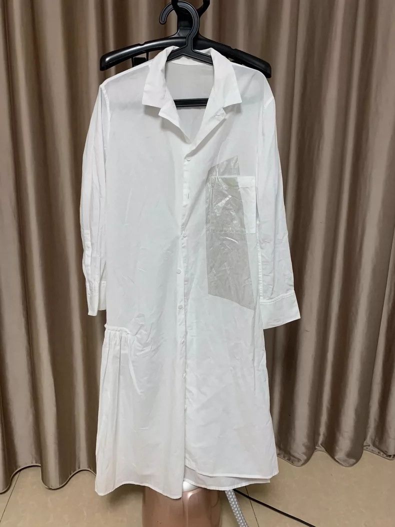 Yohji Yamamoto Yohji Yamamoto long shirt 2506-Nextarrow Size US M / EU 48-50 / 2 - 1 Thumbnail