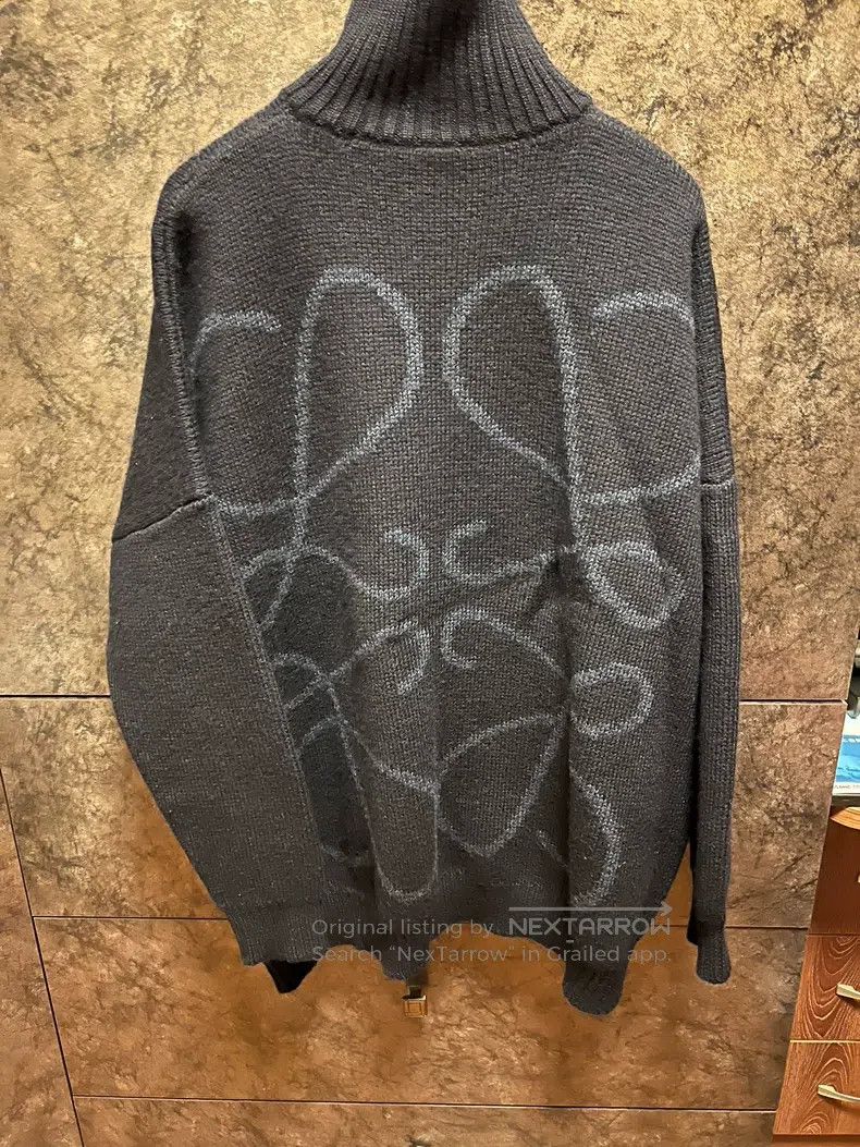 Loewe Loewe Wool Sweater, Navy Blue Size US S / EU 44-46 / 1 - 2 Thumbnail