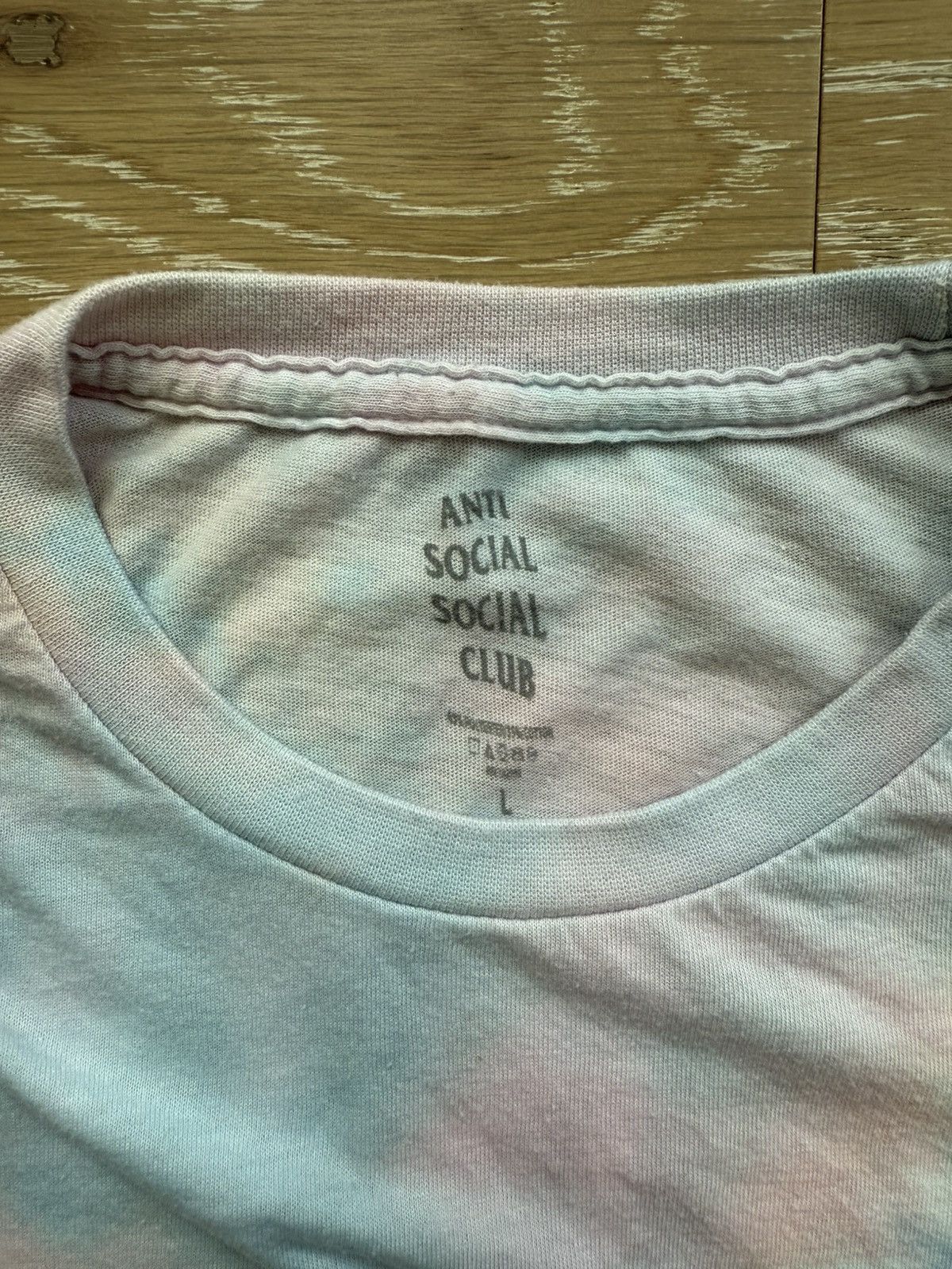 Anti Social Social Club Tie dye Anti Social Social Club logo shirt Size US L / EU 52-54 / 3 - 5 Thumbnail