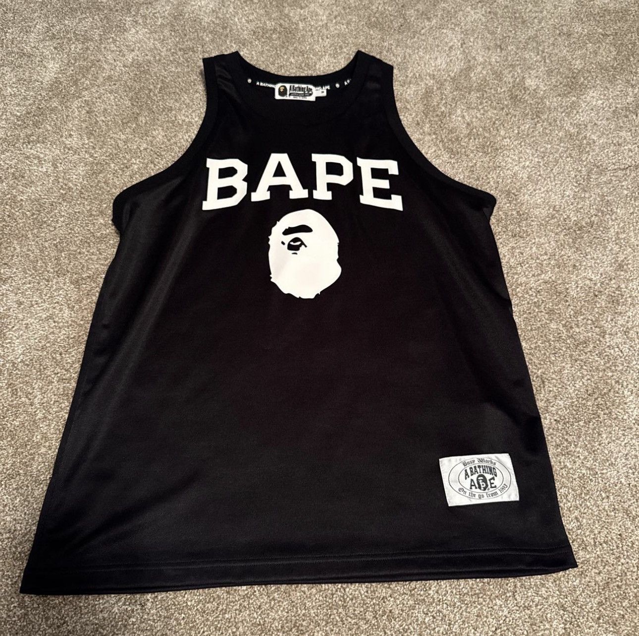 Bape Black Bape Jersey Size US M / EU 48-50 / 2 - 1 Thumbnail