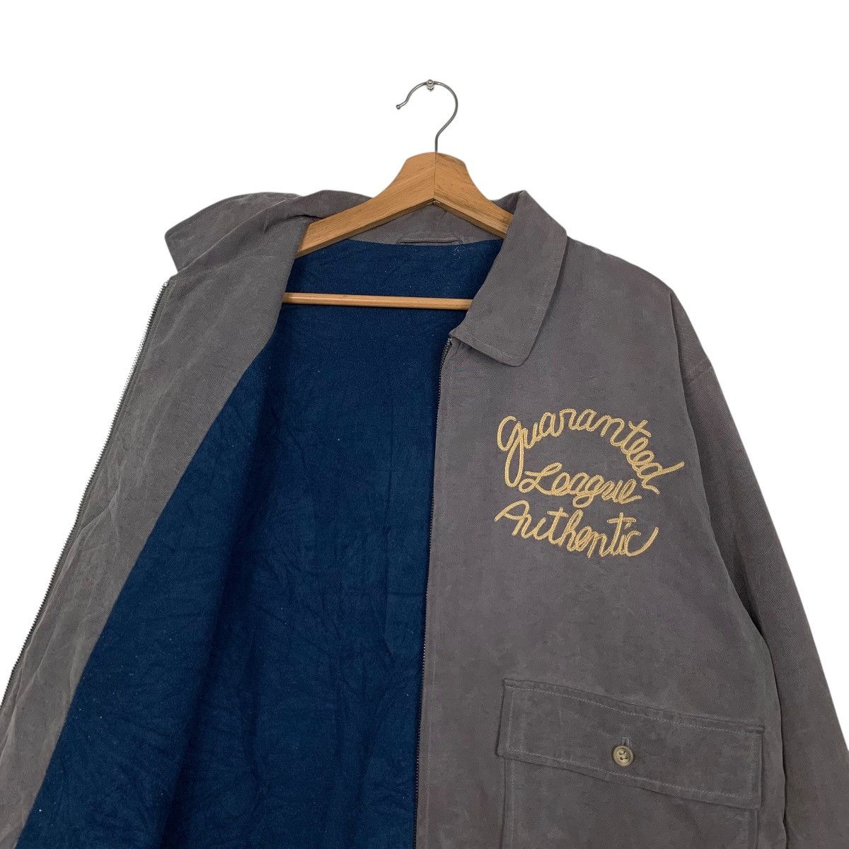 Japanese Brand BATSU PARADISE CLUB Big Logo Work Jacket #2646-C118 Size US L / EU 52-54 / 3 - 11 Thumbnail