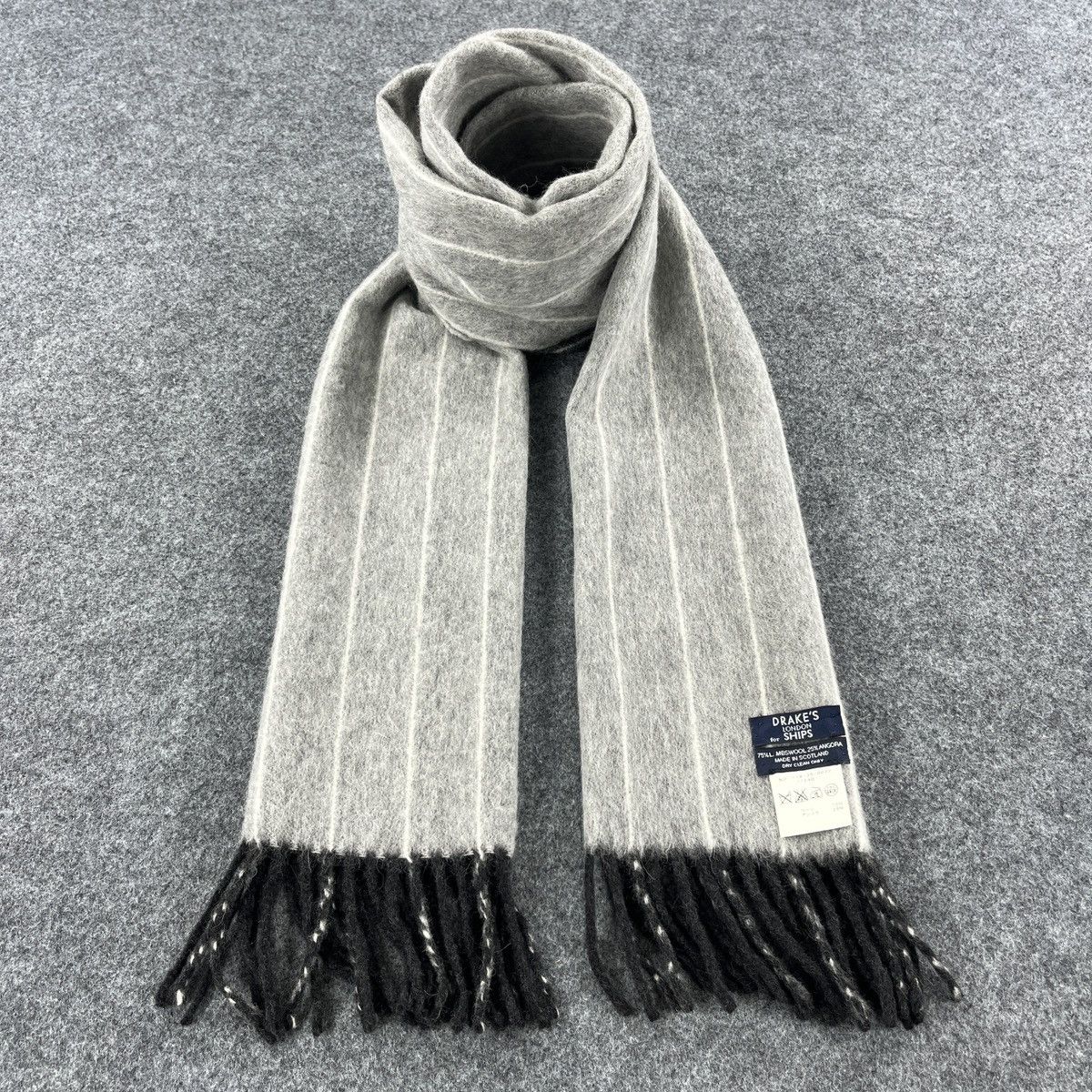 Drake's Drakes Scarf / Muffler / Neckwear T1390 Size ONE SIZE - 12 Thumbnail