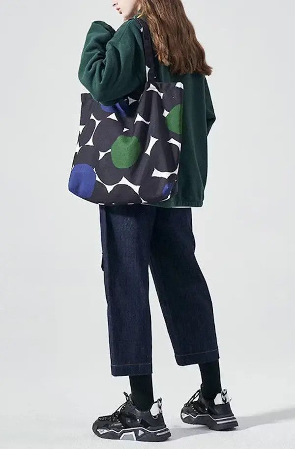 Japanese Brand Fashion y2k shopper tote bag aesthetic Size ONE SIZE - 4 Thumbnail