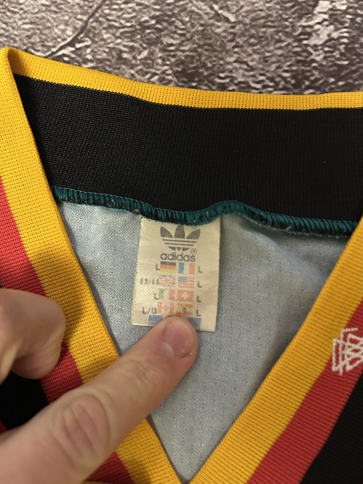 Adidas Adidas Germany 1994 Football Away vintage Jersey L Size US L / EU 52-54 / 3 - 5 Thumbnail