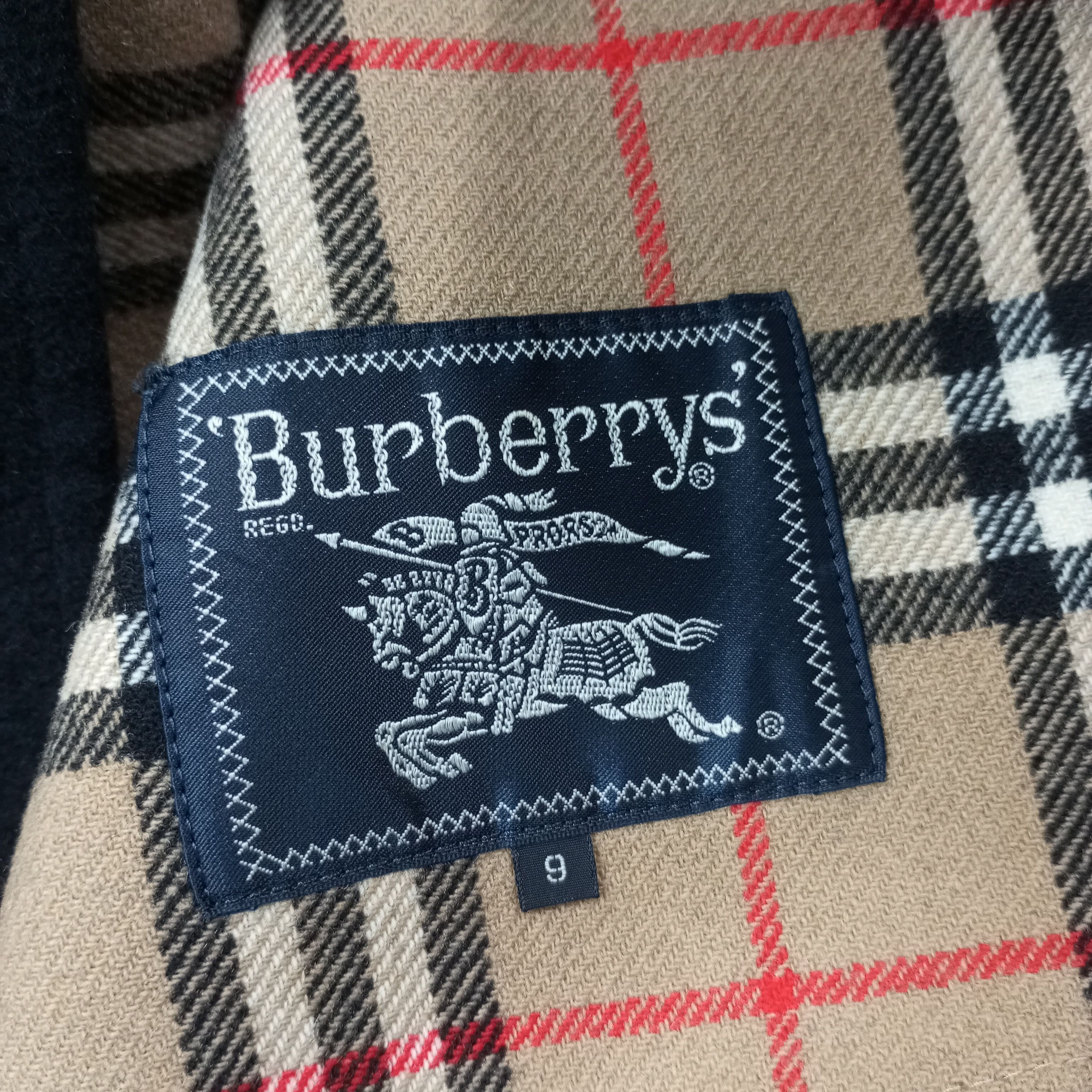 Burberry Burberrys Fashion Brand Custom Art Long Jacket c245n7 Size US L / EU 52-54 / 3 - 9 Thumbnail