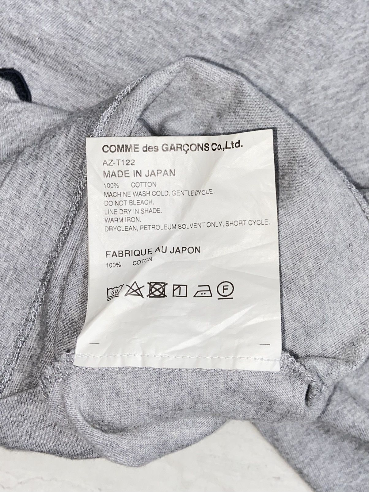 Comme des Garcons PLAY COMME Des GARCONS PLAY Grey T-shirt Size US S / EU 44-46 / 1 - 13 Thumbnail