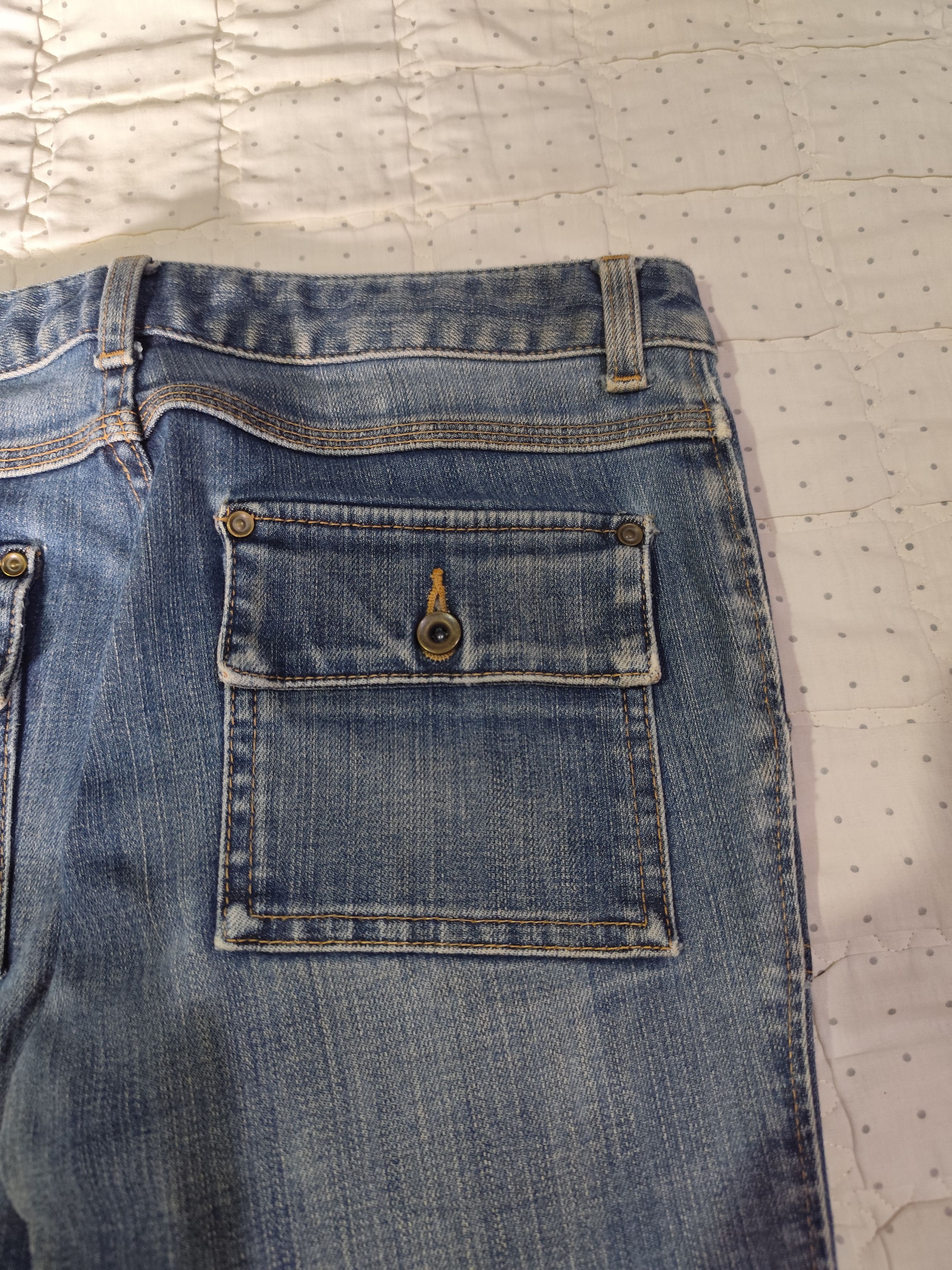 Japanese Brand Vintage Japanese Flare Denim J015 Size 29" - 12 Thumbnail