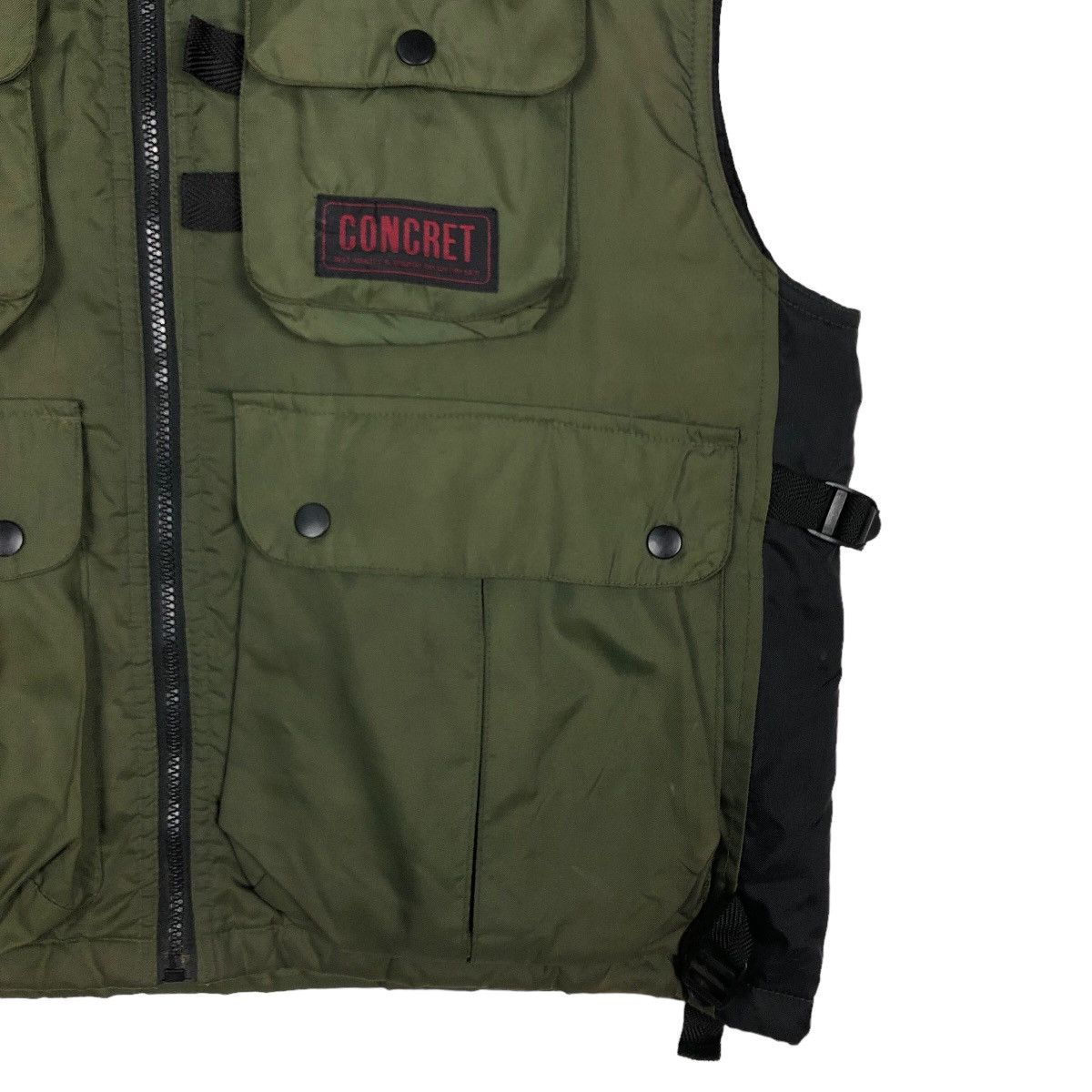 Japanese Brand 🔥90’s Varoz Japan Utility Cargo Pocket Vest Multi Functions Size US L / EU 52-54 / 3 - 5 Thumbnail