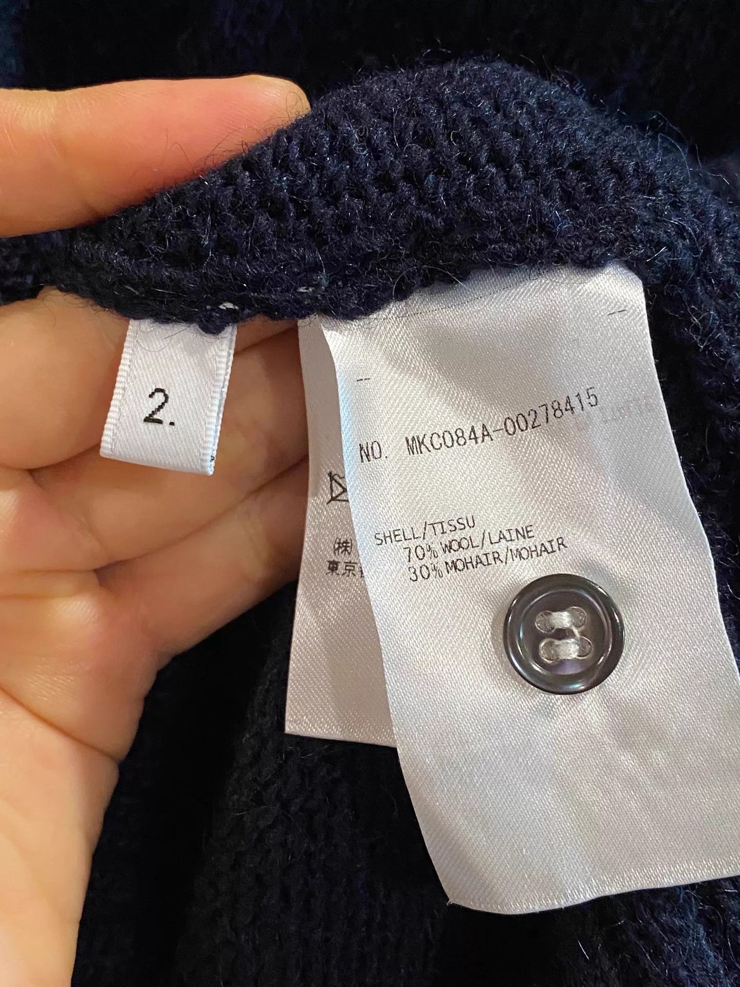Thom Browne Thom Browne Classic Wool-Mohair Unisex Jacket US 2 Size US M / EU 48-50 / 2 - 4 Thumbnail