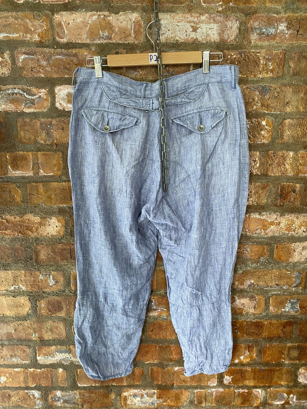 Kapital × Kapital Kountry Vtg Kapital 3/4 linen military pants Size US 32 / EU 48 - 12 Thumbnail