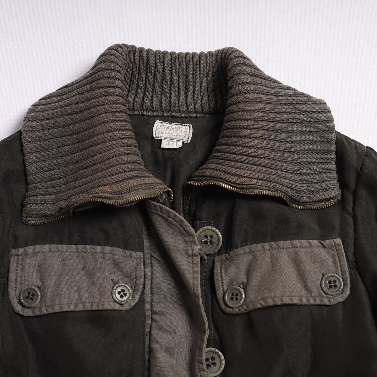 Transit Transit Par-Such Washed Silk Jacket Size S / US 4 / IT 40 - 6 Thumbnail