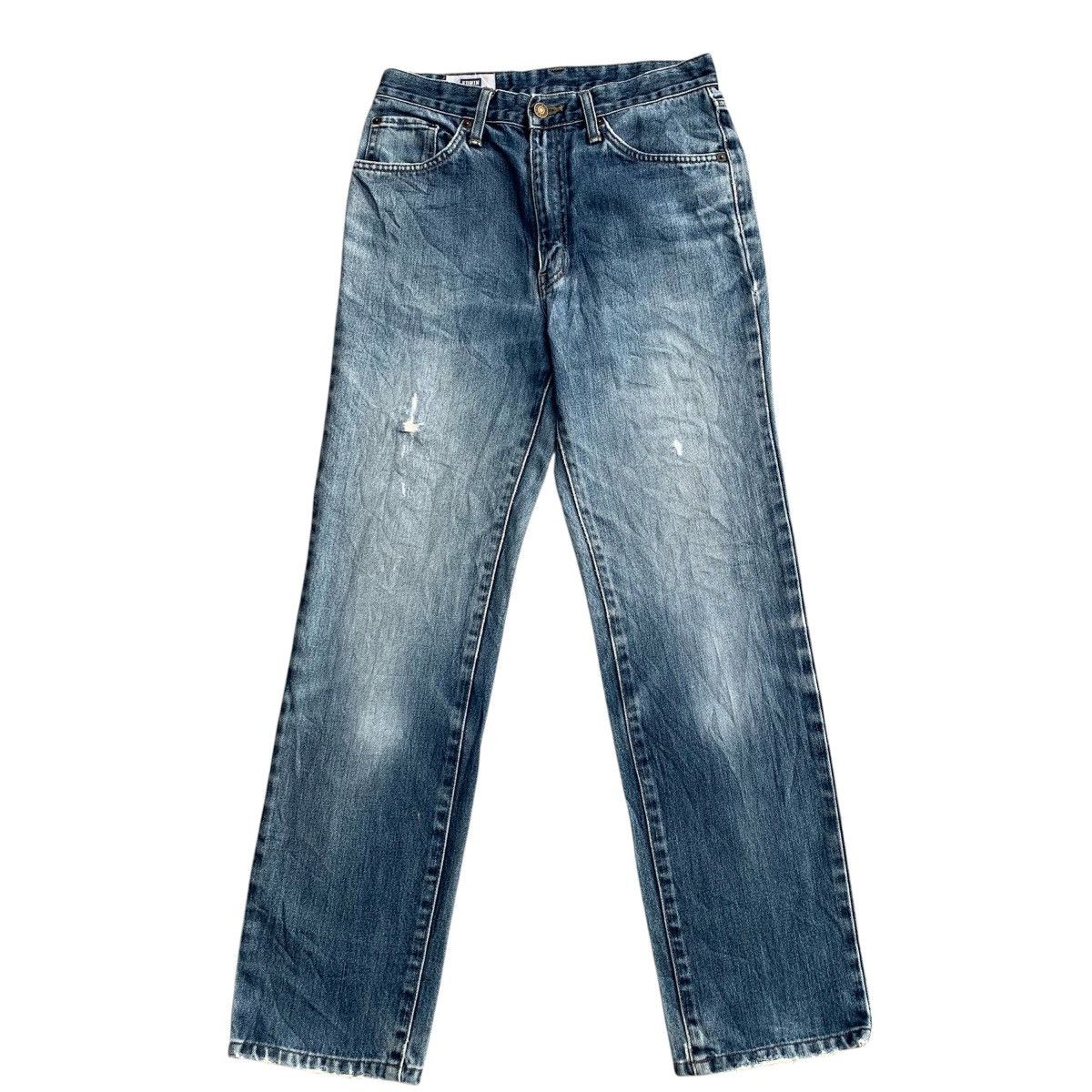 Edwin Vintage Edwin 402 Japan Distressed Denim Jeans W29 Size US 29 - 1 Thumbnail