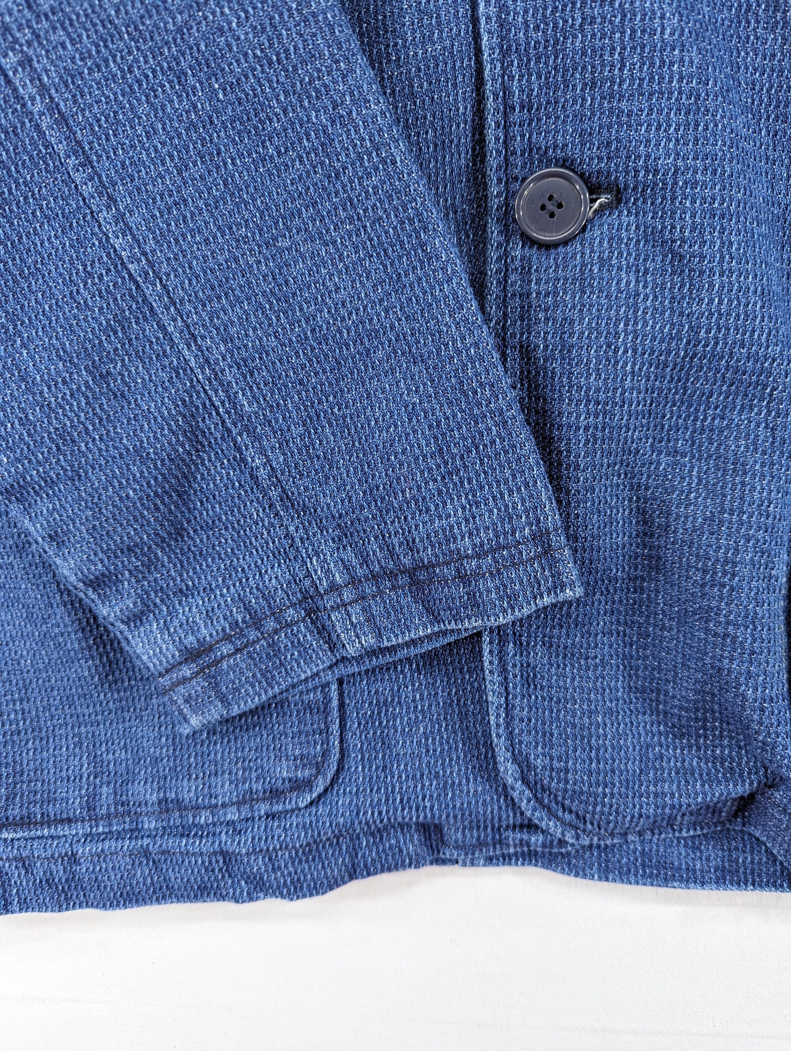 Japanese Brand Vintage Well Motion Denim Button Jacket Size US M / EU 48-50 / 2 - 6 Thumbnail