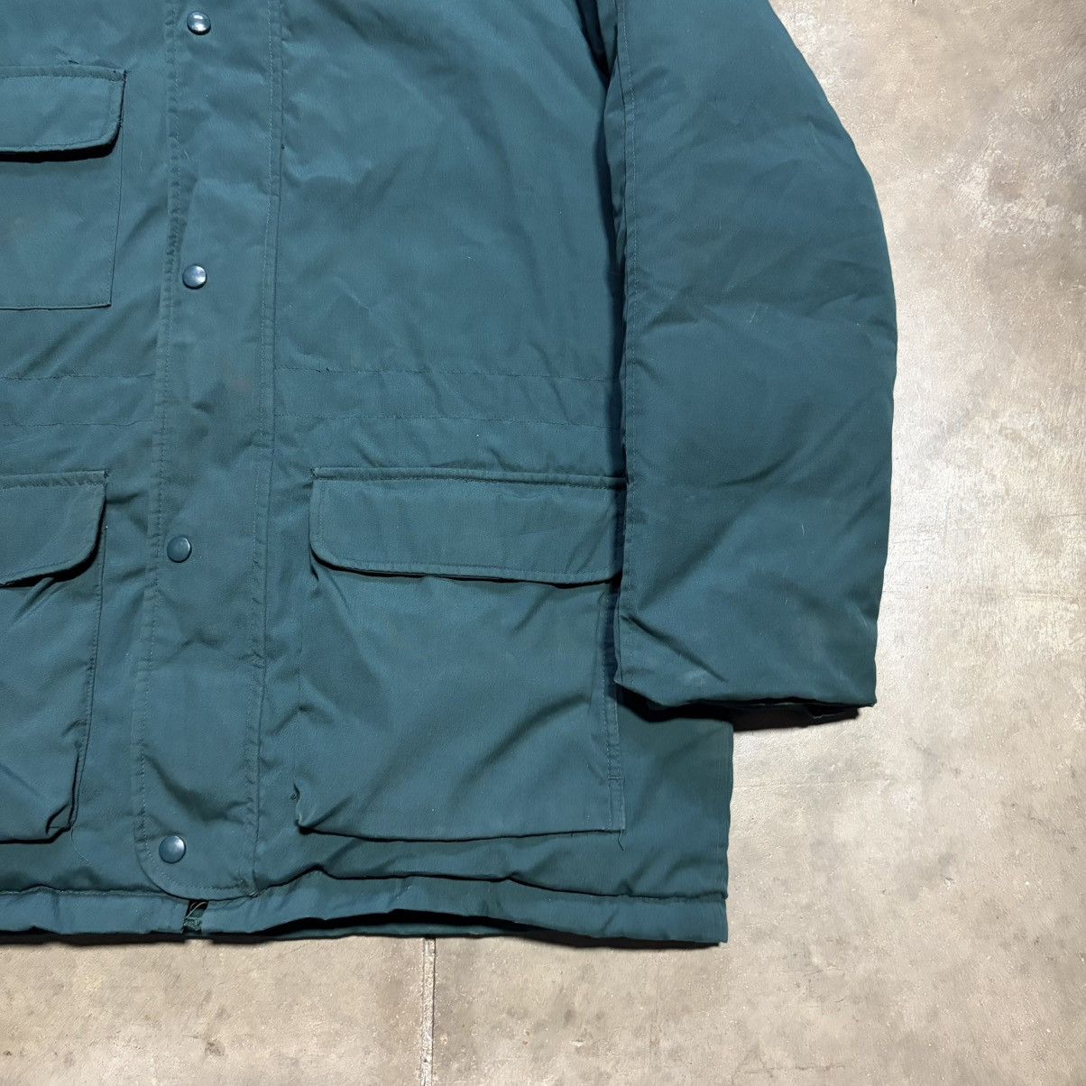 Eddie Bauer Vintage 90s Eddie Bauer Goose Down Puffer Jacket Parka Chore Size US XL / EU 56 / 4 - 4 Thumbnail