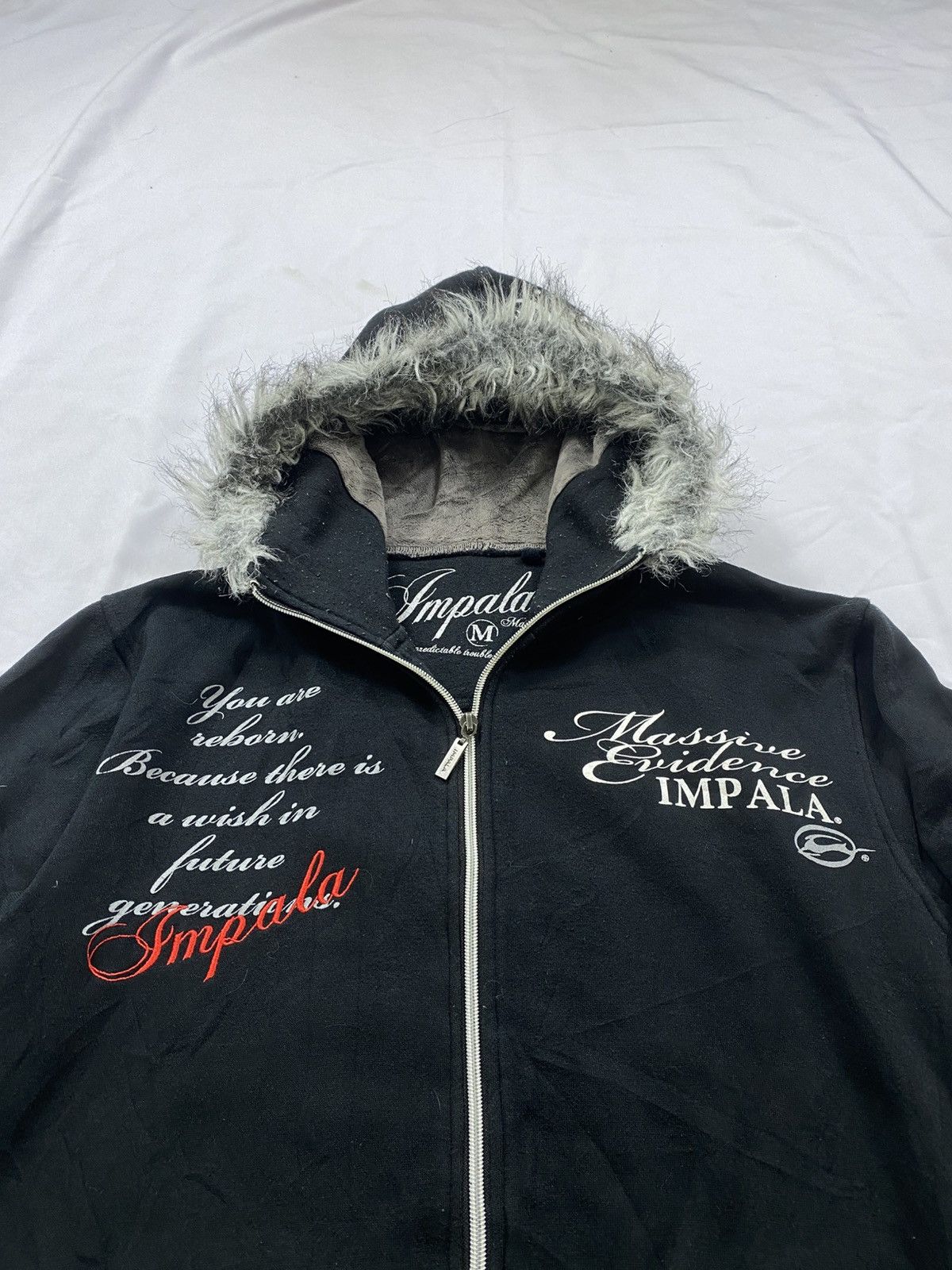 If Six Was Nine Impala Furr poem Zip Hoodie ifsix Lgb style Size US M / EU 48-50 / 2 - 5 Thumbnail