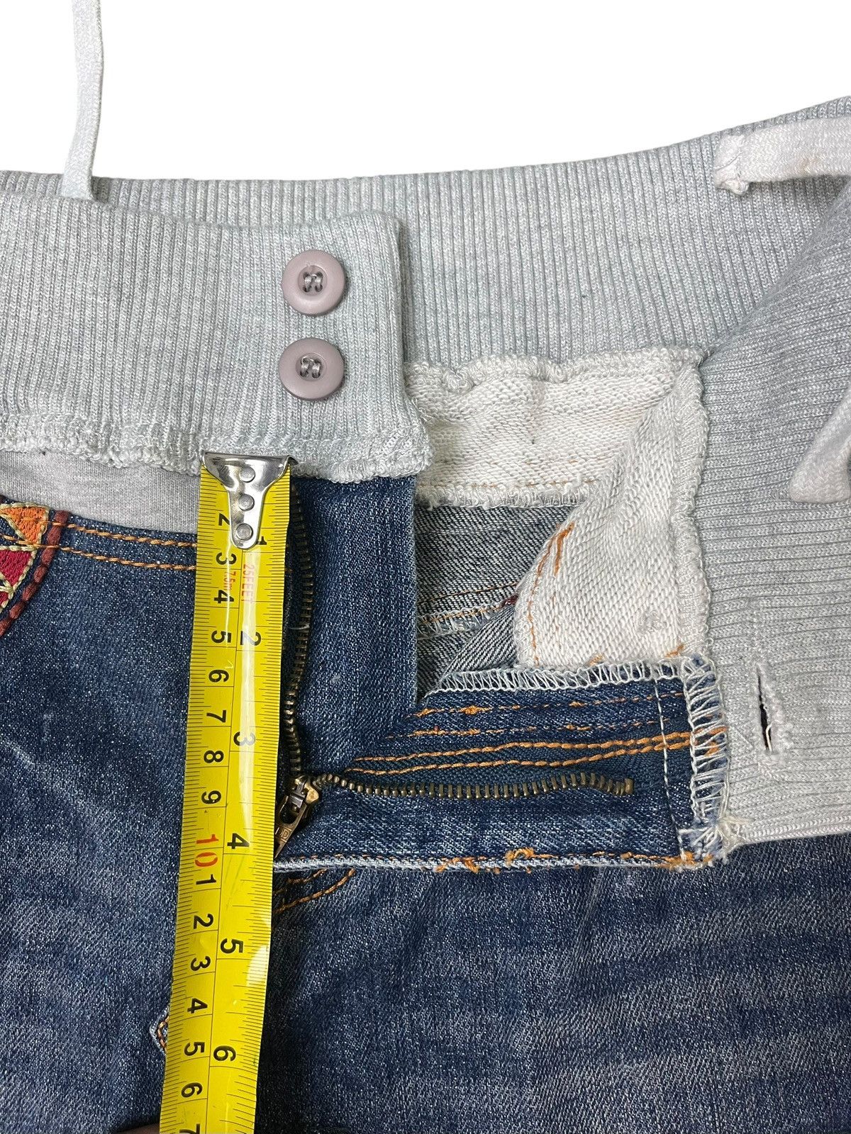 Japanese Brand Vintage Anti Ballistic Aztec Pattern Mini Skirt Streetwear Size 27" / US 4 / IT 40 - 7 Thumbnail