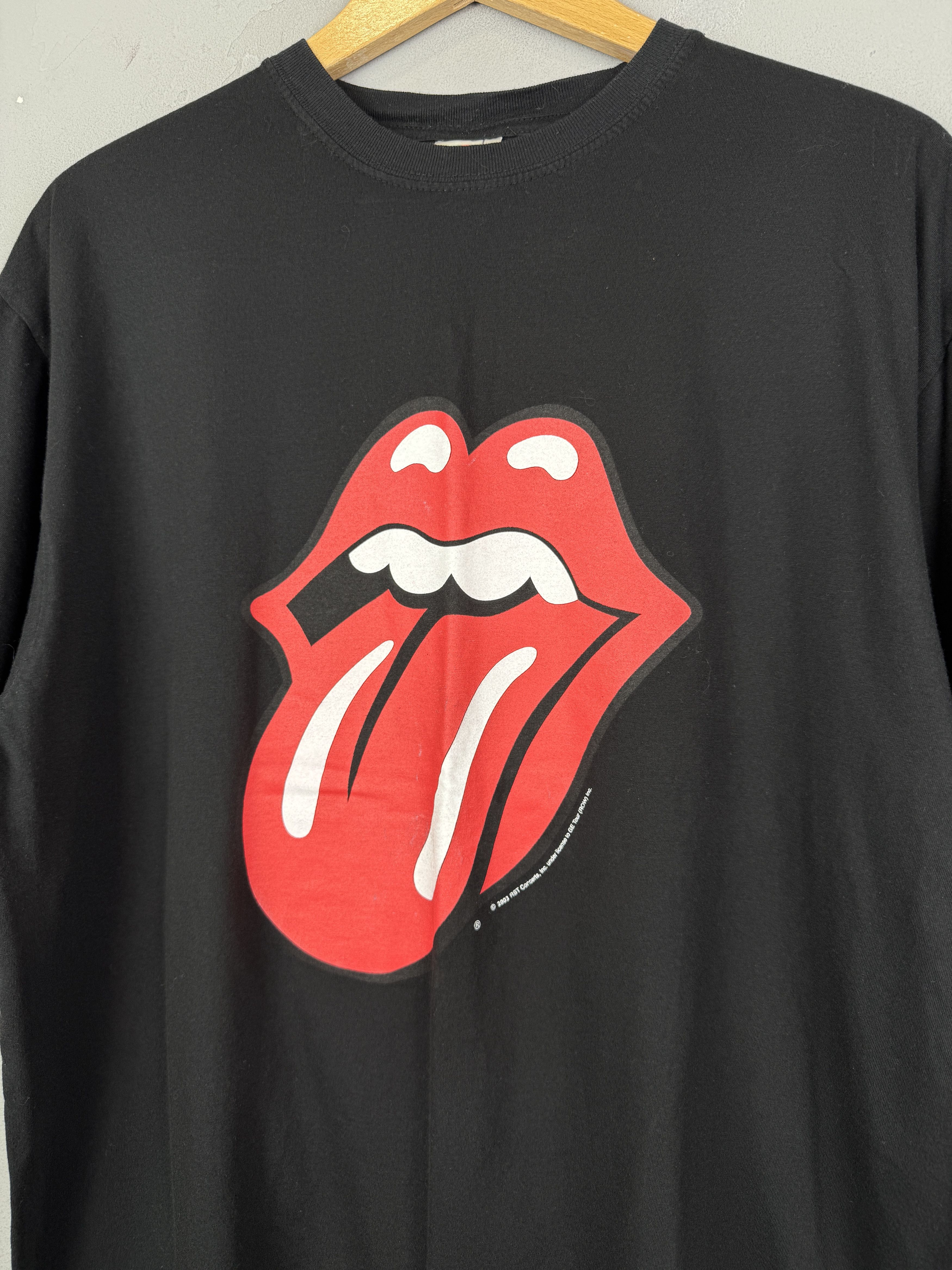 Band Tees × The Rolling Stones Vintage The Rolling Stones 2003 Band T Shirt Tour Black Size US L / EU 52-54 / 3 - 2 Thumbnail