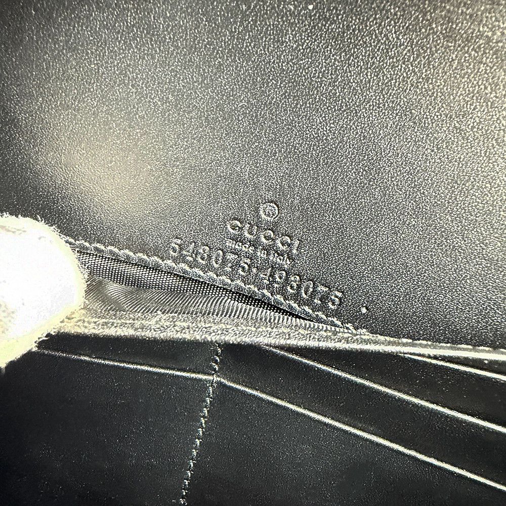 Gucci Gucci Women's Black and Gold Wallet-Purses Size ONE SIZE - 9 Thumbnail