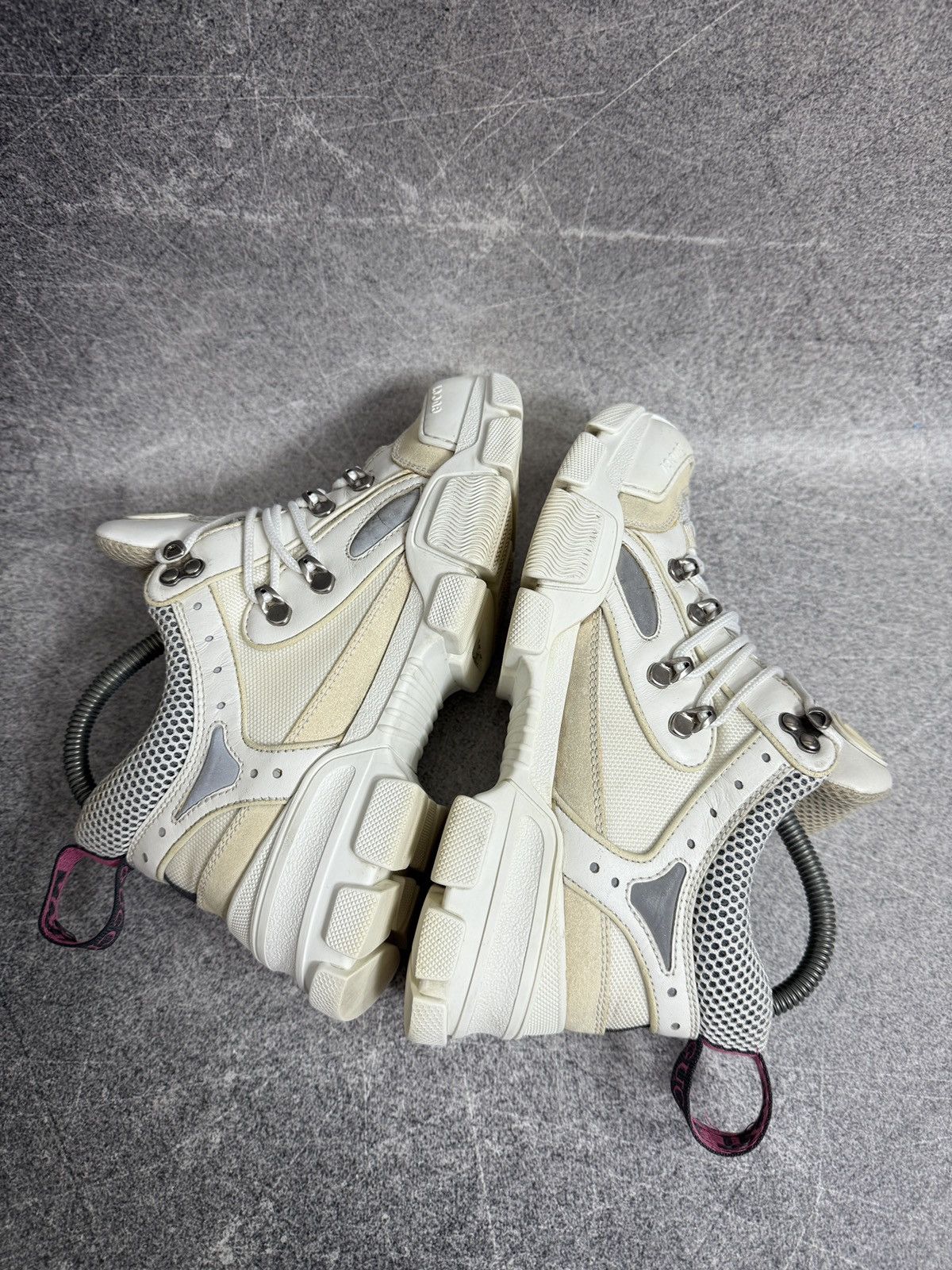 Gucci Gucci Flashtrek Women’s Sneakers ‘White’ Size 38 Size US 7 / IT 37 - 7 Thumbnail