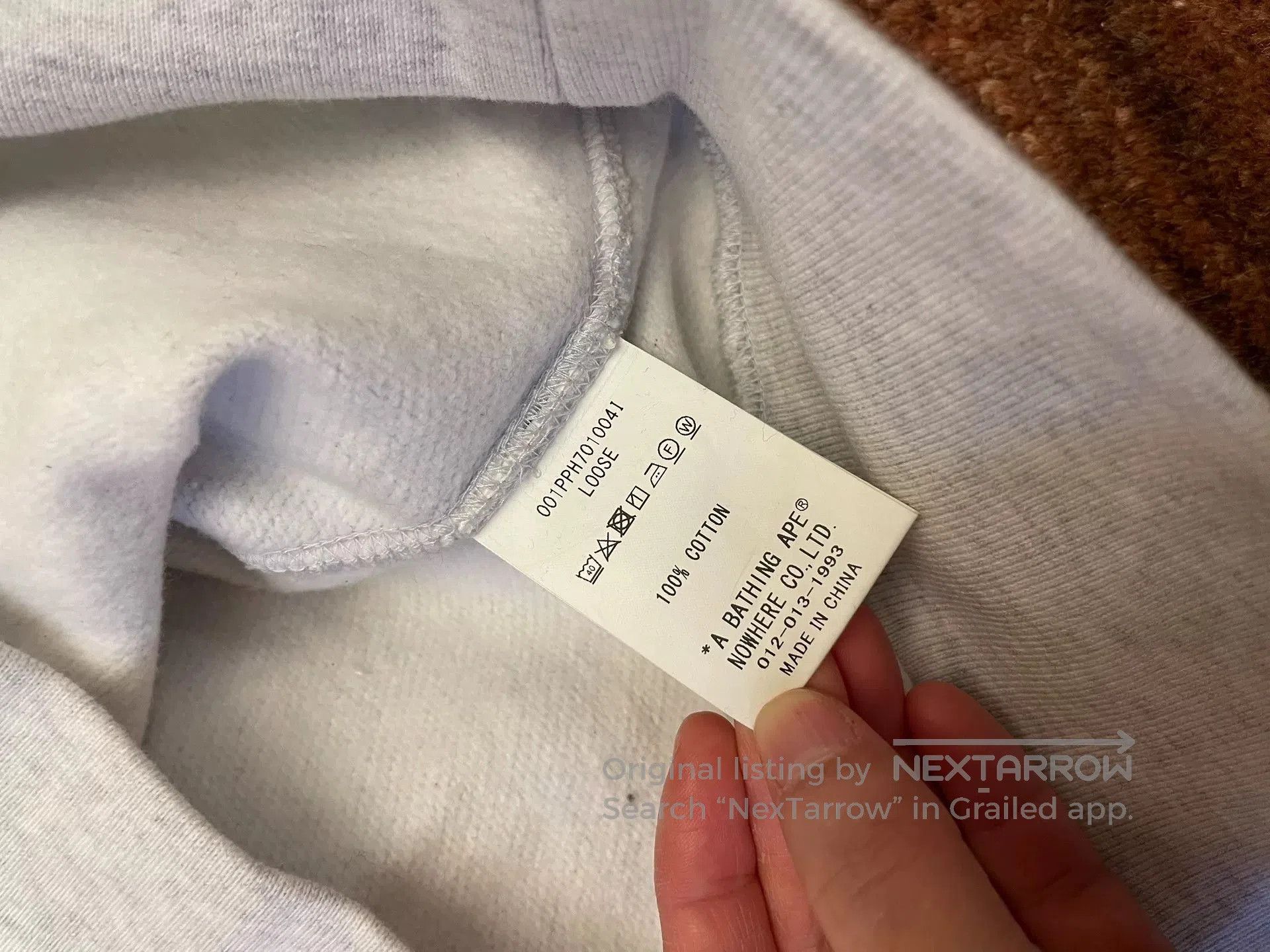 Bape Bape Rainbow Embroidery Crewneck Hoodie. Size US XL / EU 56 / 4 - 6 Thumbnail