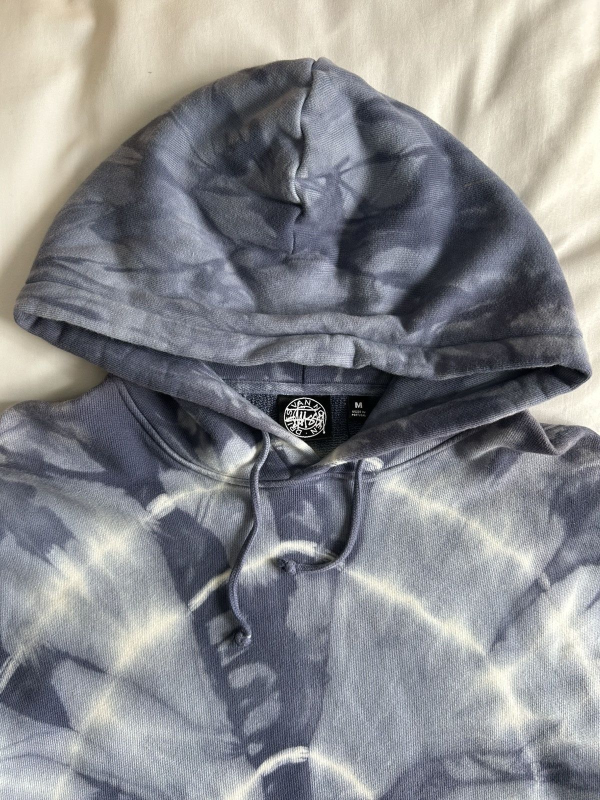 Dries Van Noten × Stussy Stussy Dries Van Noten Sweatshirt Tie Dye Logo Hoodie Size US M / EU 48-50 / 2 - 5 Thumbnail