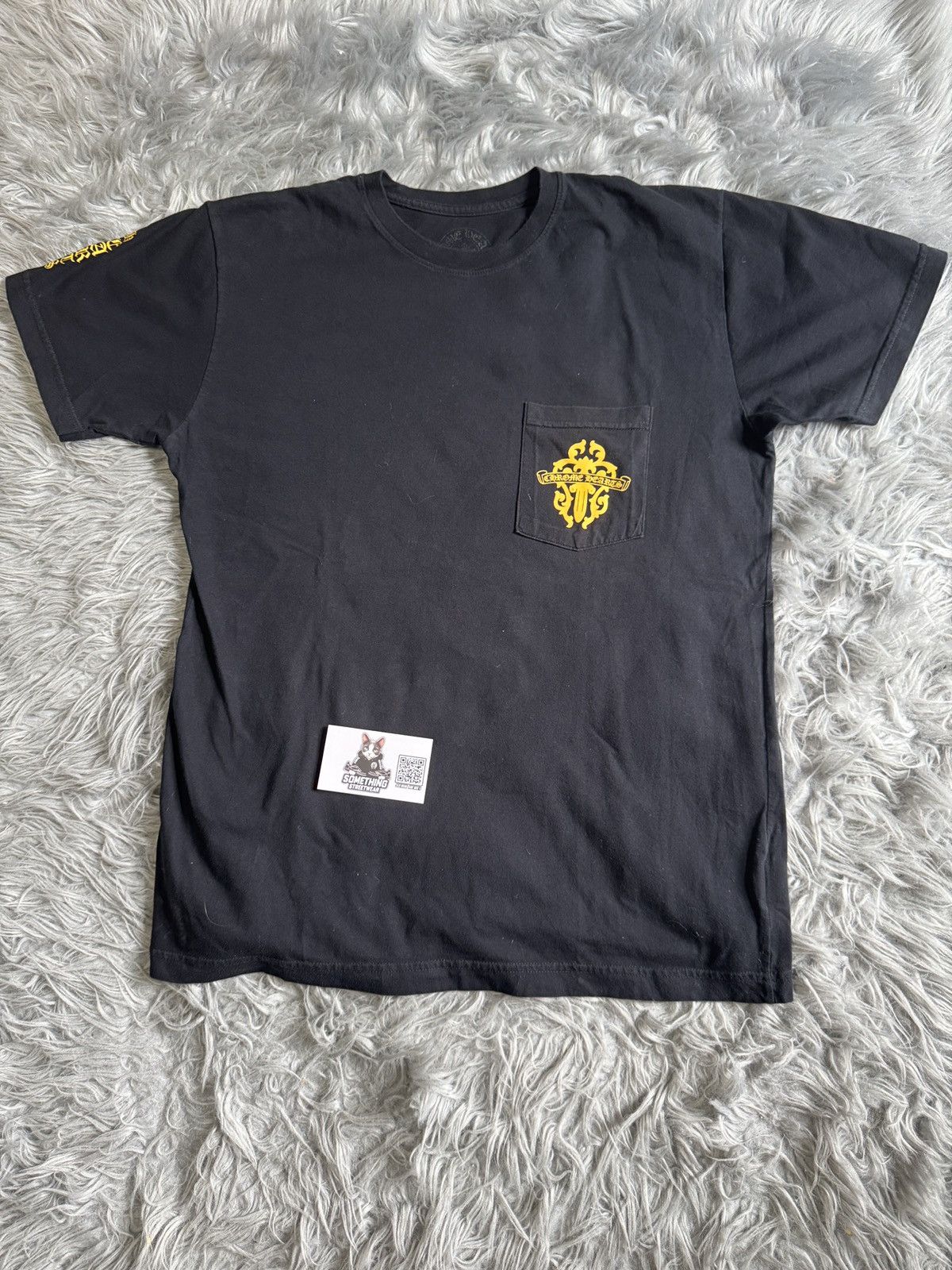 Chrome Hearts Yellow Gold Dagger Tee