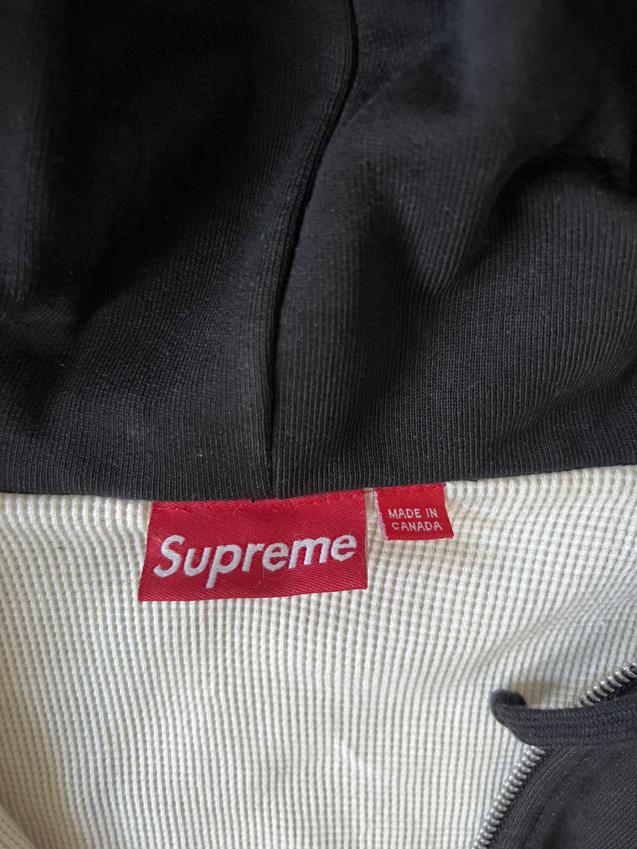 Supreme Supreme Kings Thermal Zip-Up Hoodie Size US M / EU 48-50 / 2 - 5 Thumbnail