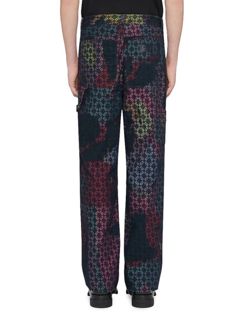 Givenchy o1w1db10326 Workwear Denim in Multicolor Size US 31 - 4 Thumbnail