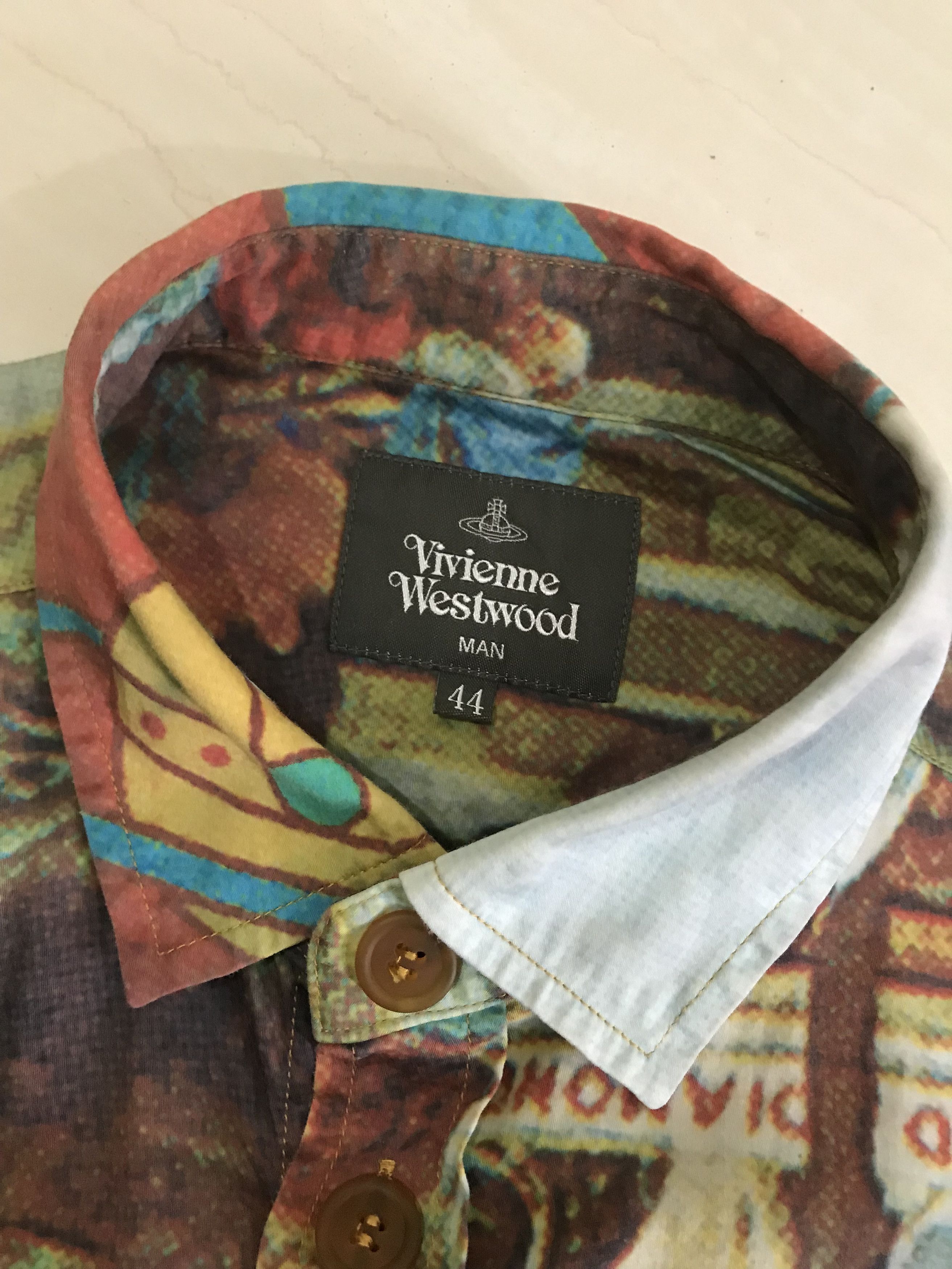 Designer × Seditionaries × Vivienne Westwood 🔥 Vivienne Westwood Piccadilly Cicus pocket shirts Size US M / EU 48-50 / 2 - 7 Thumbnail