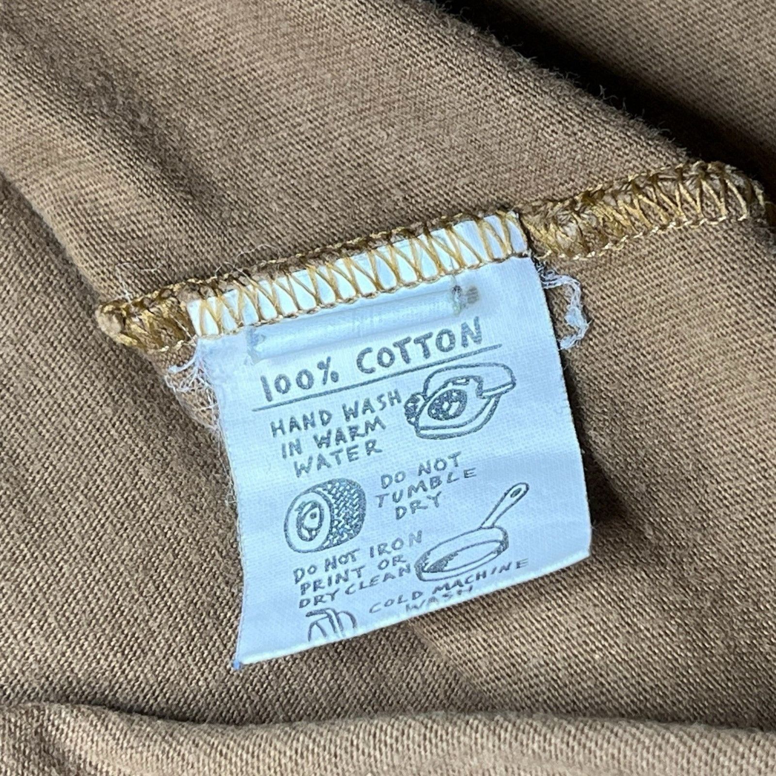 Mambo VTG Y2K Mambo Surf De Luxe Graphic T-Shirt XL Army Brown Size US XL / EU 56 / 4 - 4 Thumbnail