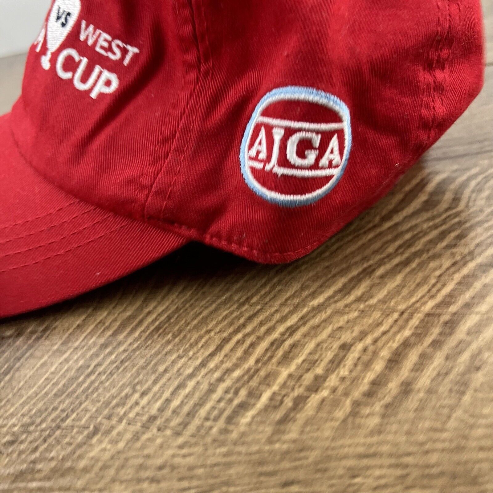Other Wyndham Cup Hat East vs West Hat Red Cap Adjustable Hat Red Size ONE SIZE - 8 Thumbnail