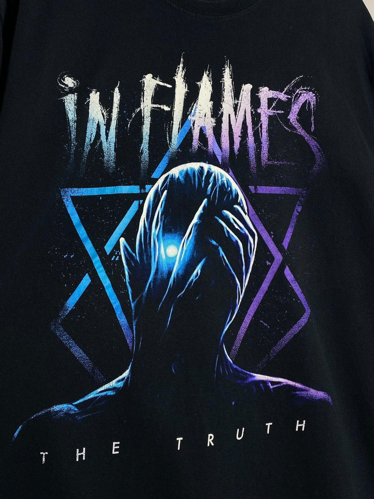 Band Tees 🔥 IN FLAMES THE TRUTH TEE Y2K SWEDISH METALCORE GRAIL VIBES Size US XL / EU 56 / 4 - 4 Thumbnail