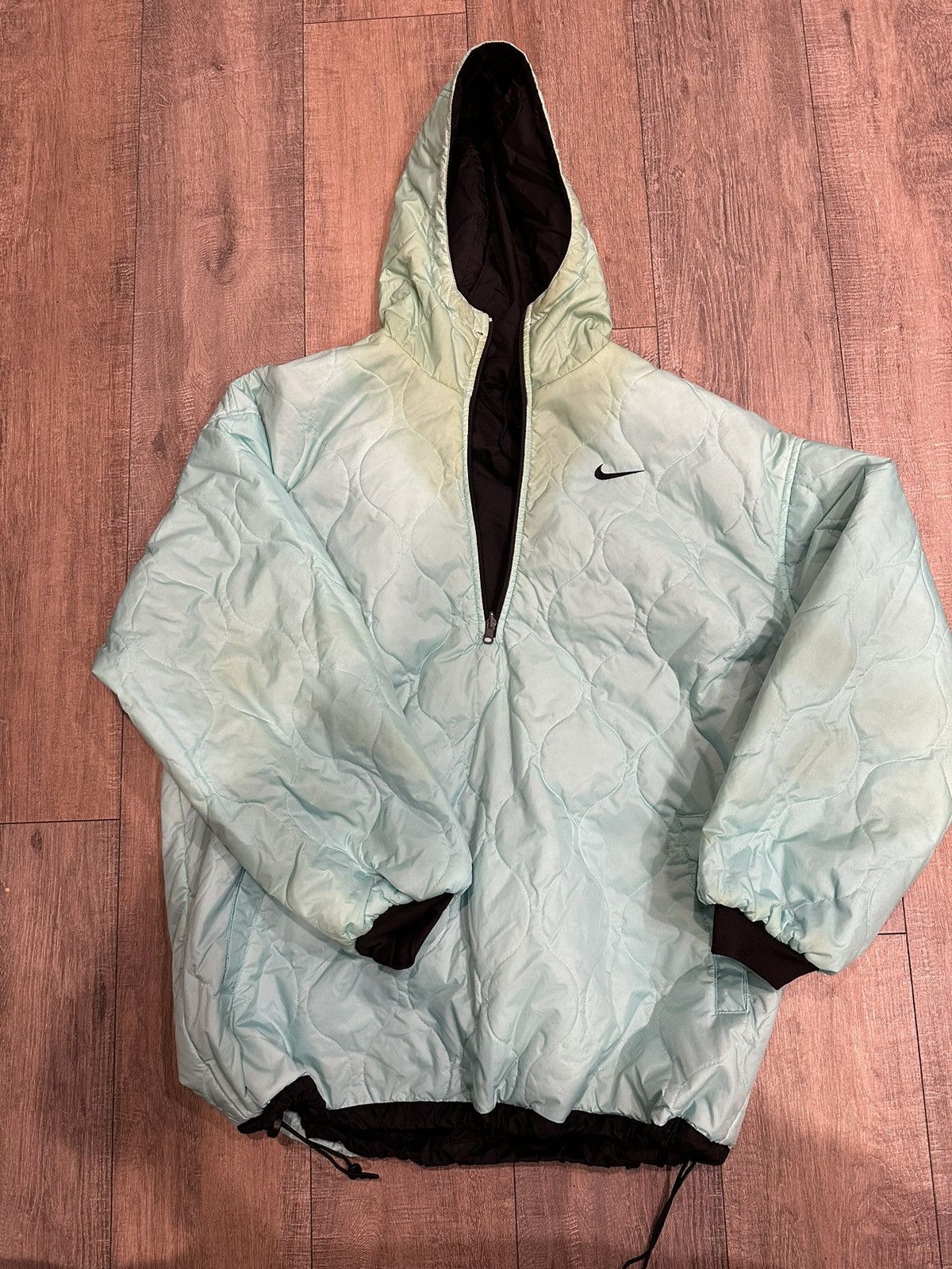 Nike 90s nike reversible half zip Size US XL / EU 56 / 4 - 3 Thumbnail