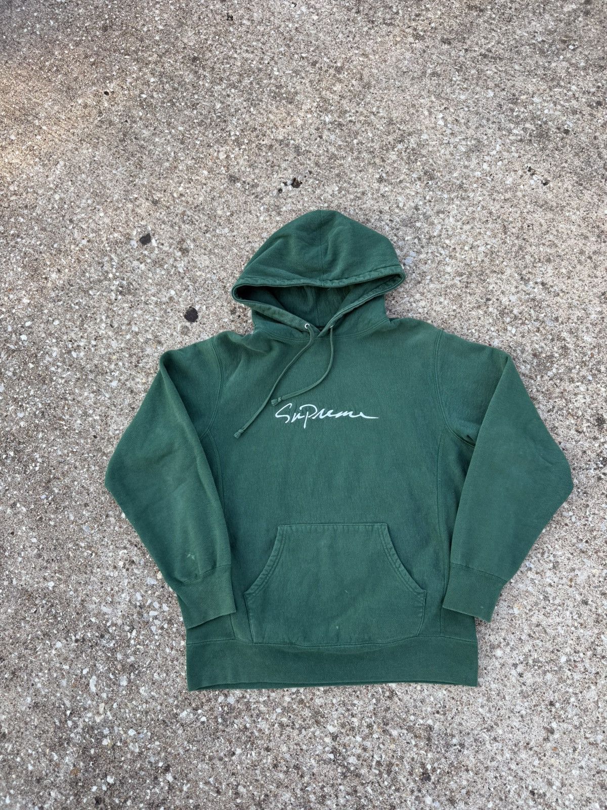 Supreme Classic Script Hoodie | Grailed