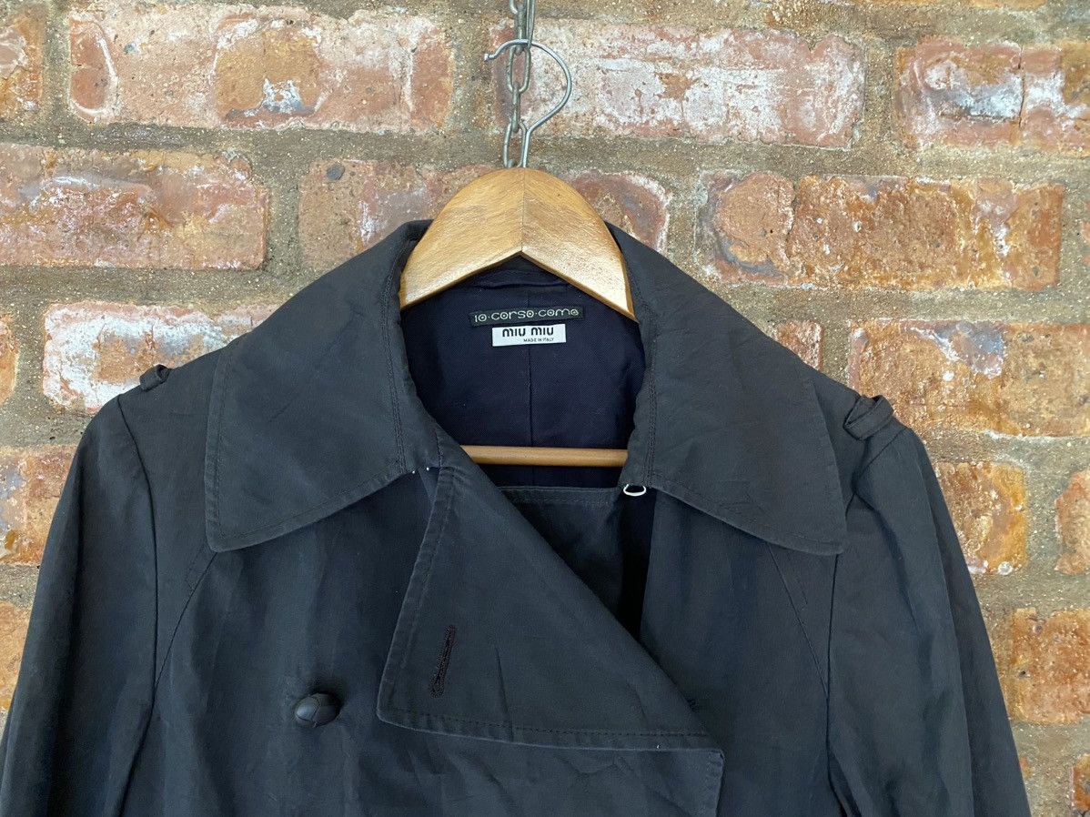 10 Corso Como × Miu Miu Vintage Double Breast Coat Jacket Size S / US 4 / IT 40 - 4 Thumbnail