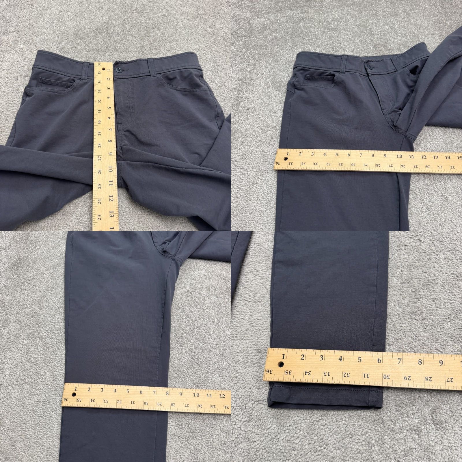 Orvis Orvis Straight Leg Cotton Trouser Womens 8 Dark Blue Flat Front Classic Casual Size 30" / US 8 / IT 44 - 9 Thumbnail