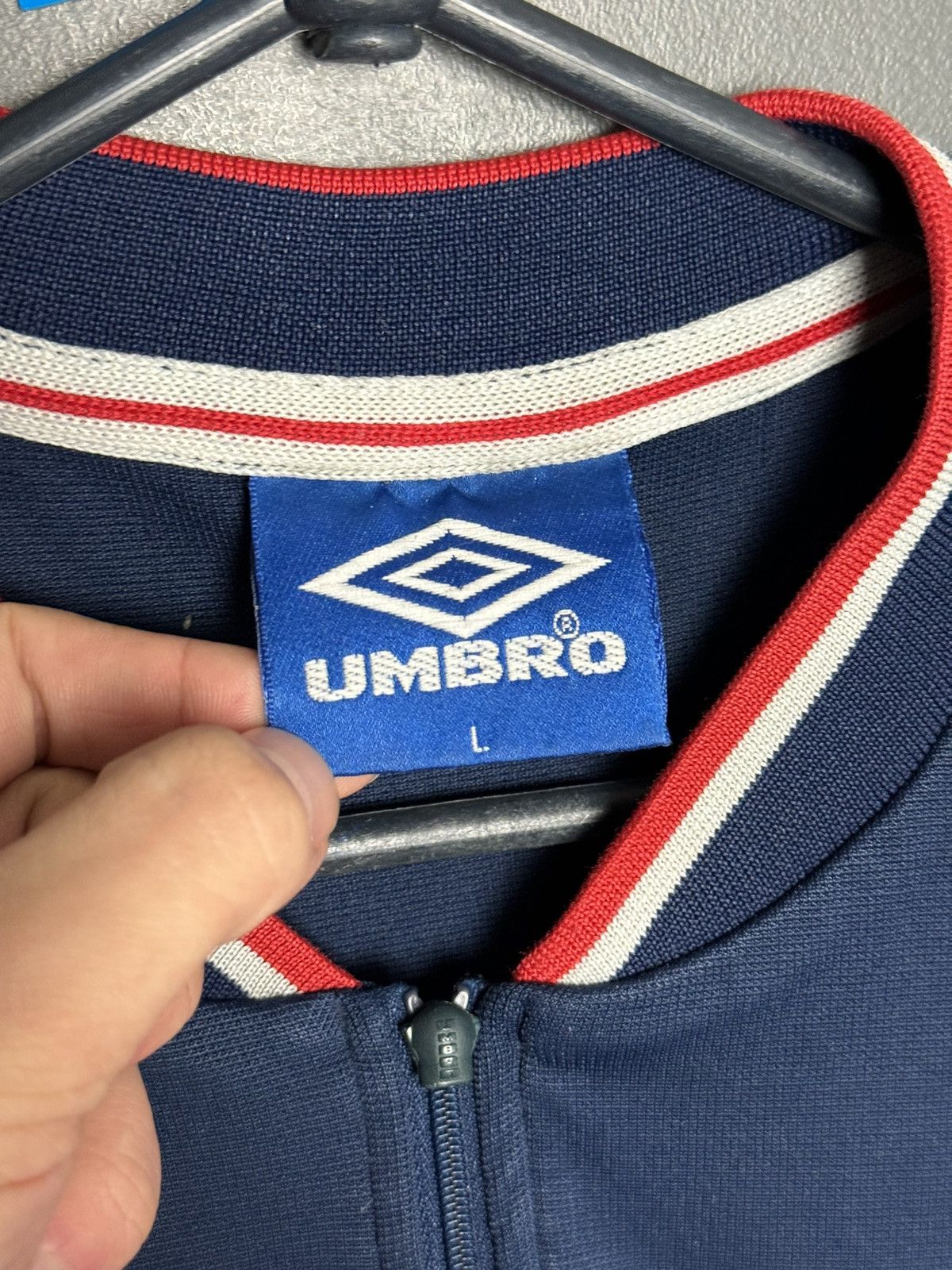 Umbro Vintage England National Team Training Football Jersey Shirt Size US L / EU 52-54 / 3 - 21 Thumbnail