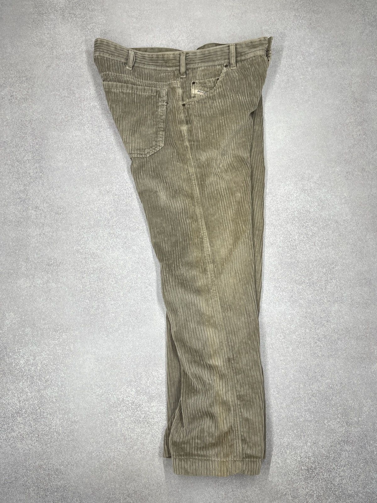 Diesel Vintage Diesel Corduroy Pants Beige Y2K Size US 34 / EU 50 - 10 Thumbnail