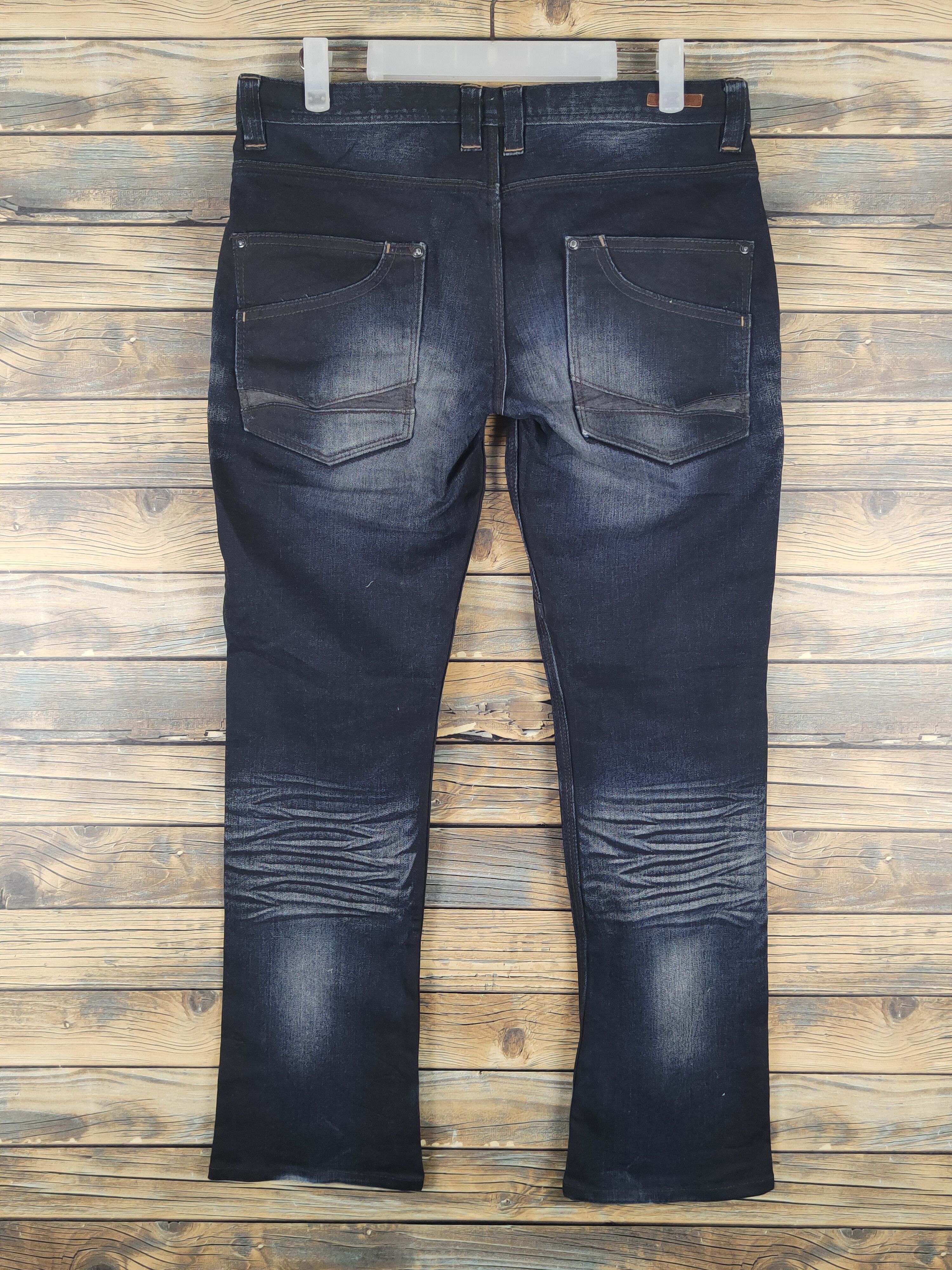 Nicole Club Nicole Club Black Distressed Ripped Jeans #W1618 Size US 30 / EU 46 - 7 Thumbnail